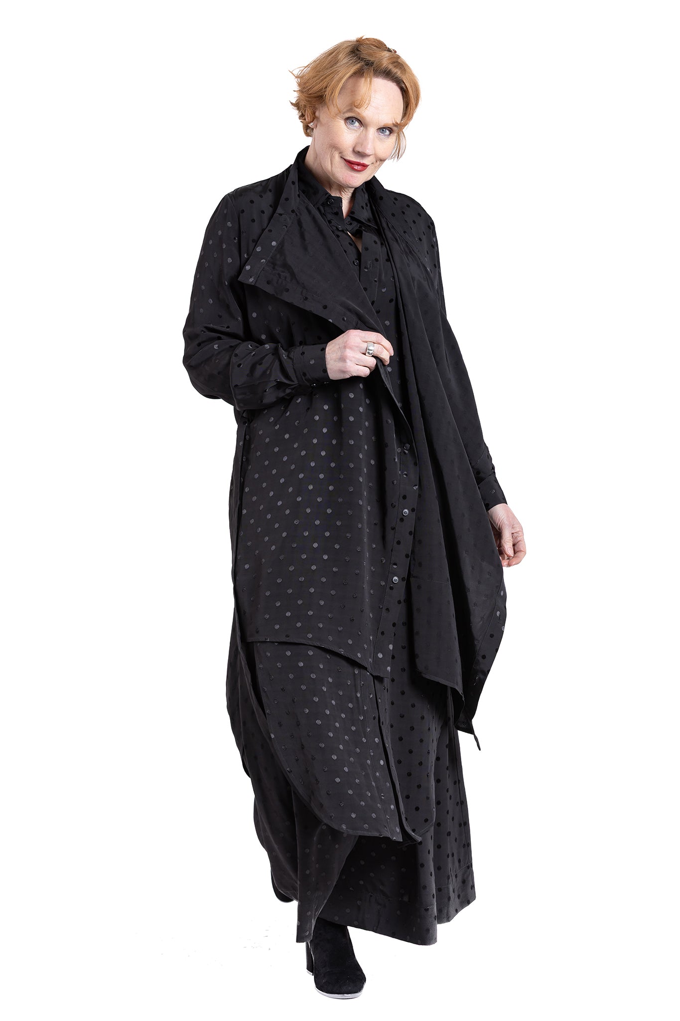 BLACKOUT DRAPE SHIRT BO