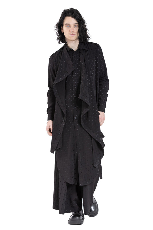 BLACKOUT DRAPE SHIRT BO