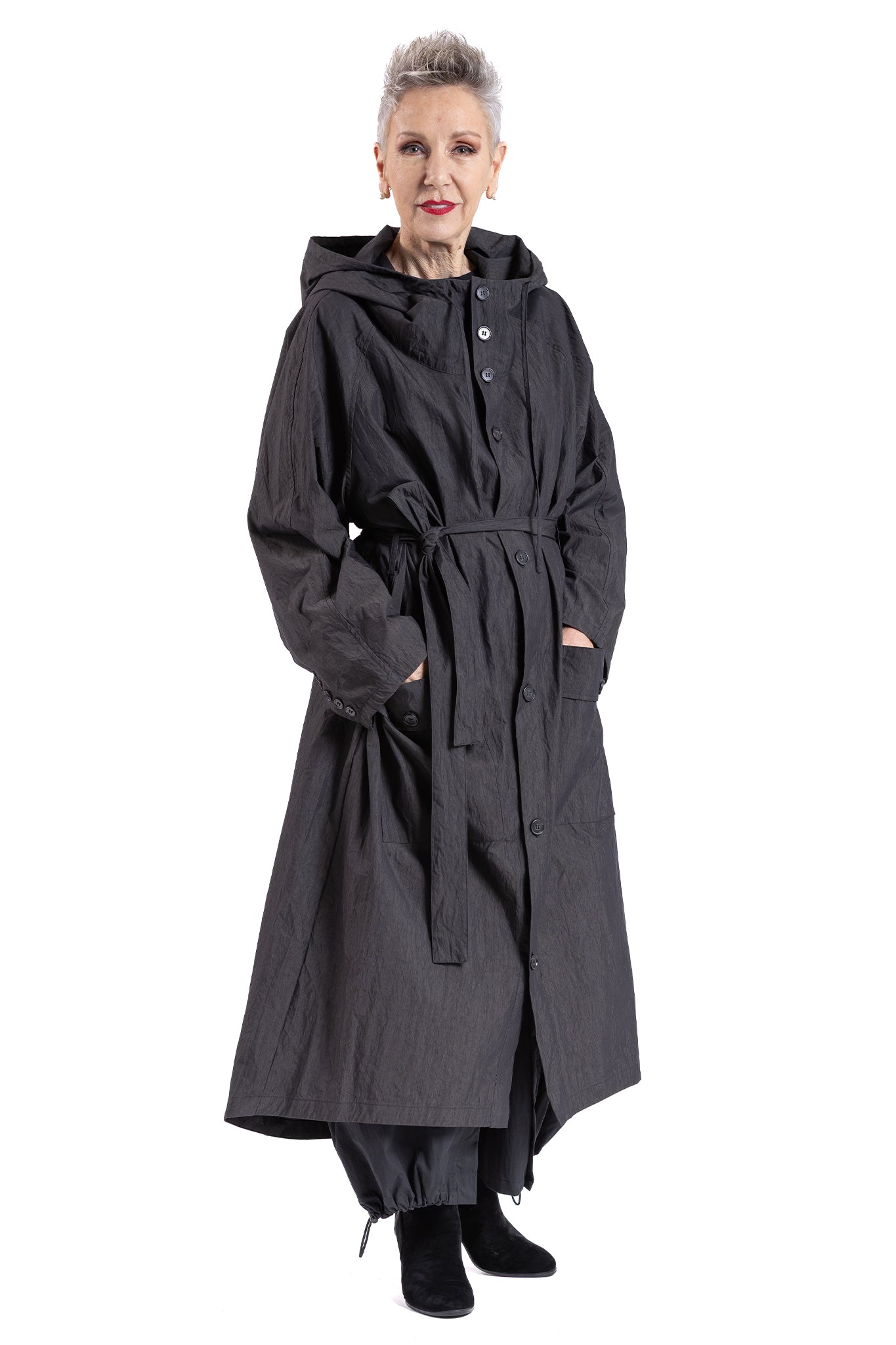 BOSCHMA HOODED COAT TP