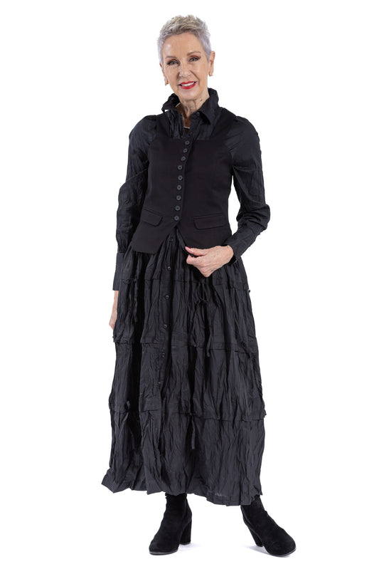 CUT-OUT VEST WO
