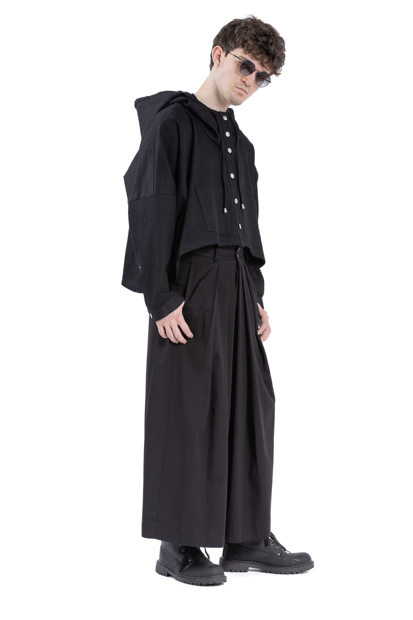 DENIM HOODED JACKET SD