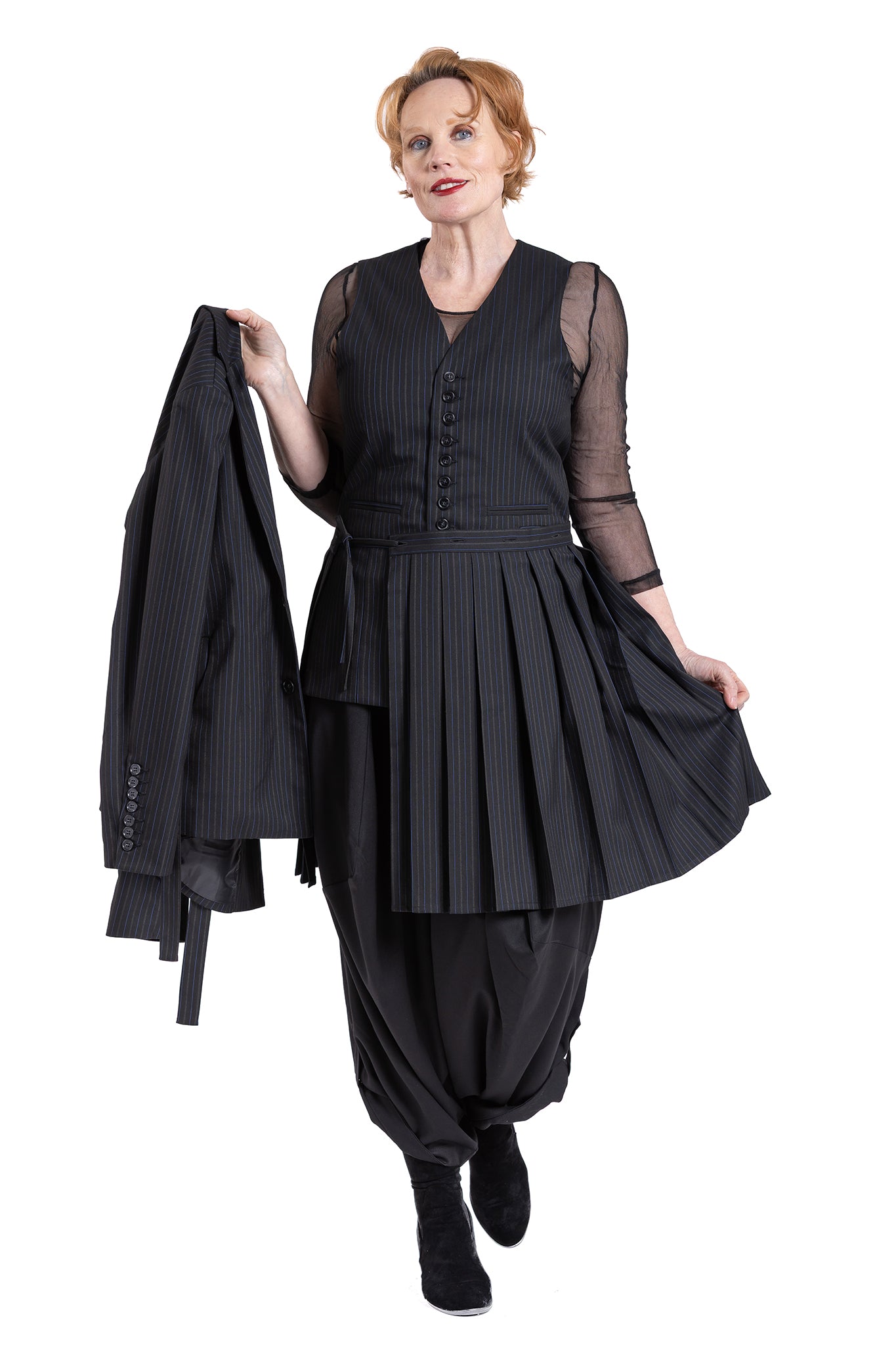 DOMINGO PLEAT BLAZER DS