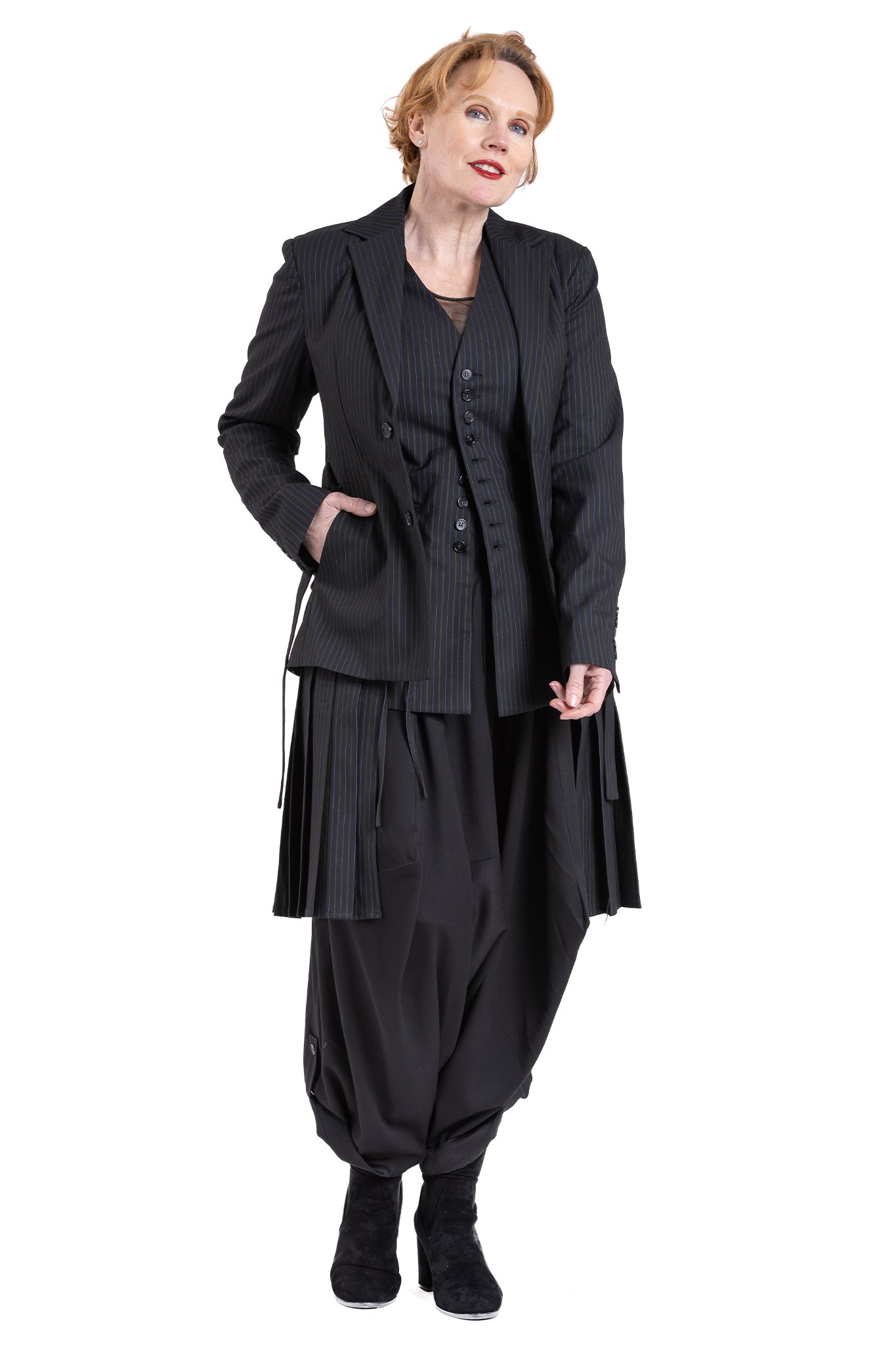 DOMINGO PLEAT BLAZER DS
