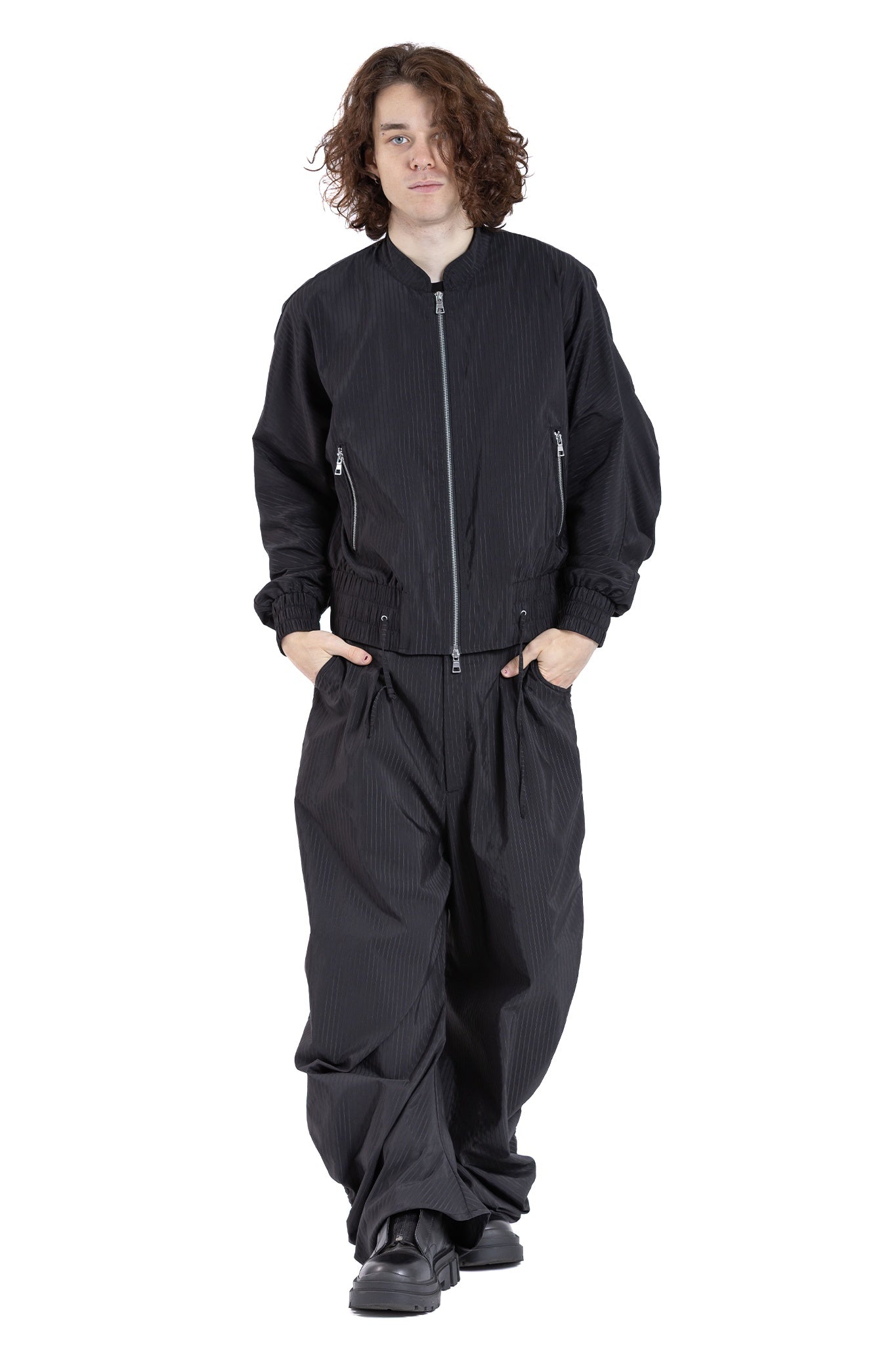 DRAWSTRING BOMBER NT