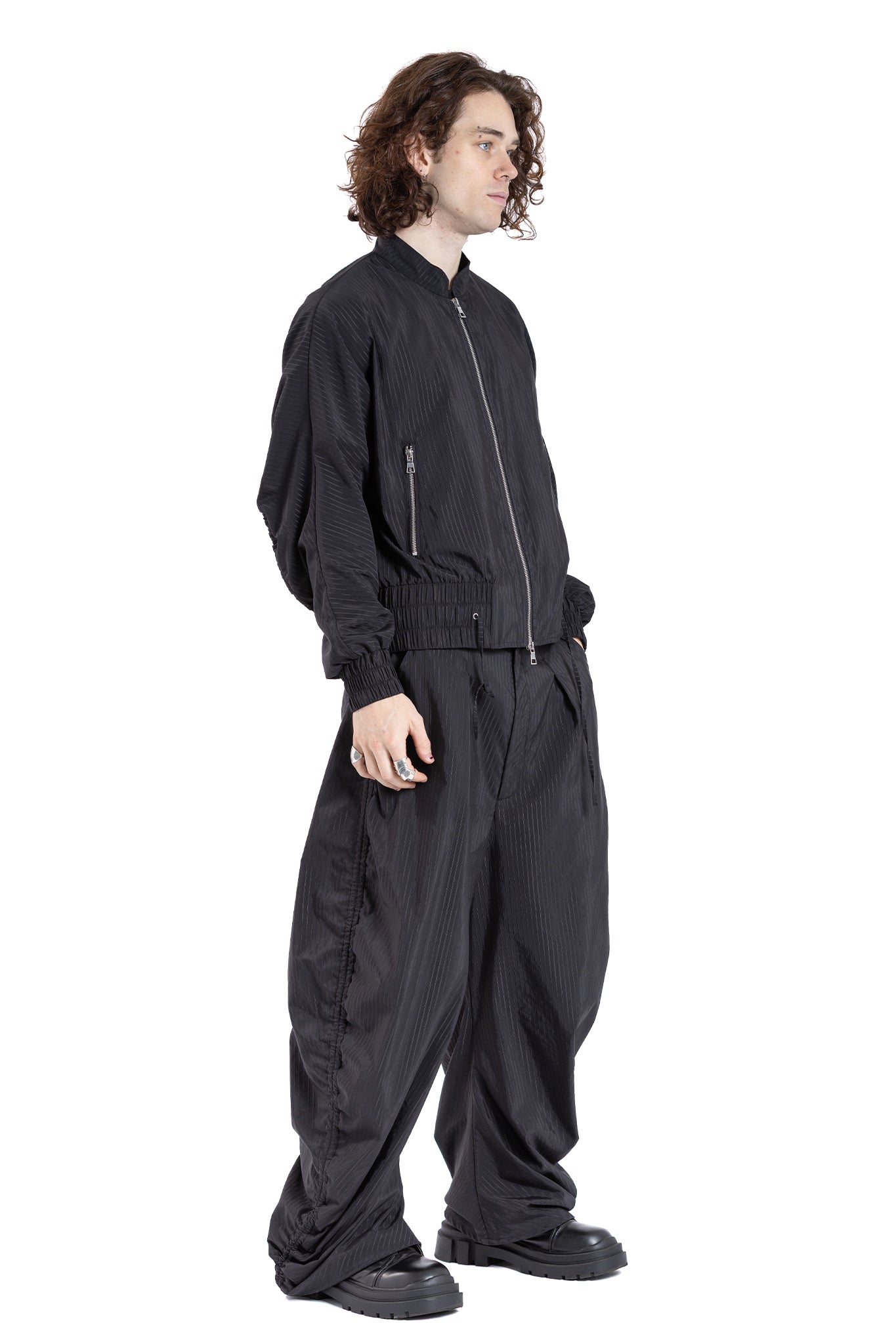 DRAWSTRING BOMBER NT