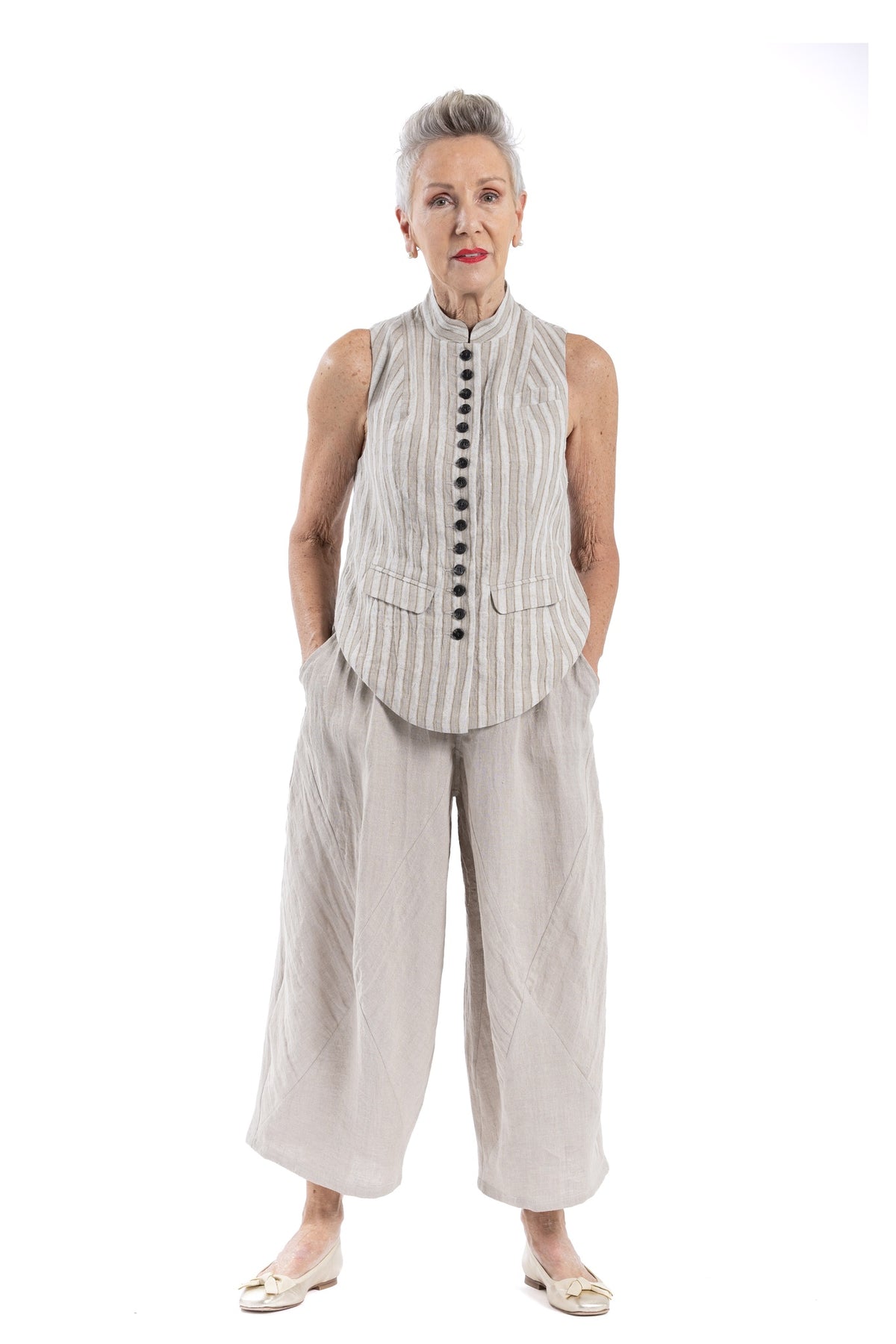 DRIFT BUTTON VEST DL
