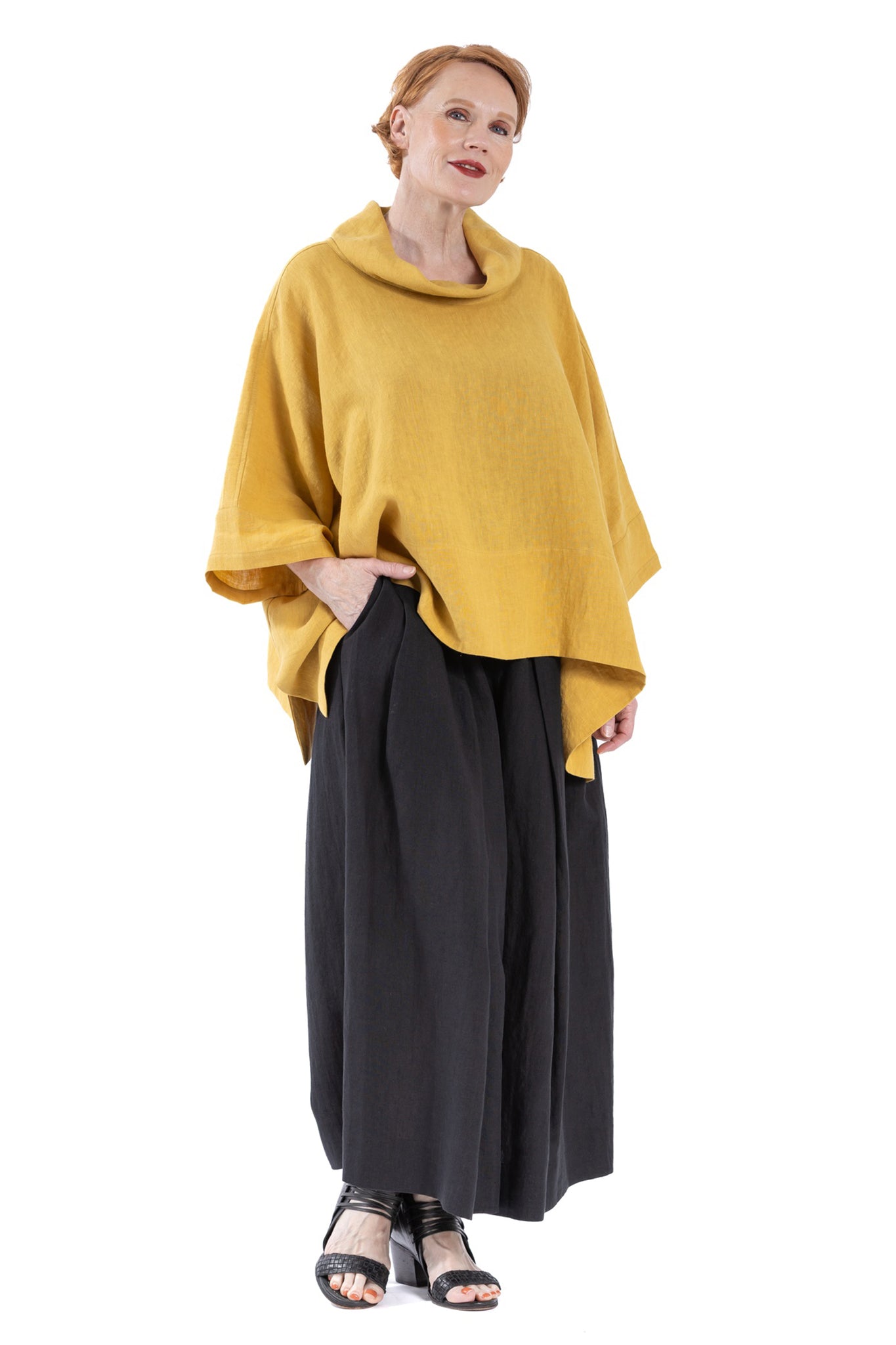 ELMA ROLL-NECK TOP LA