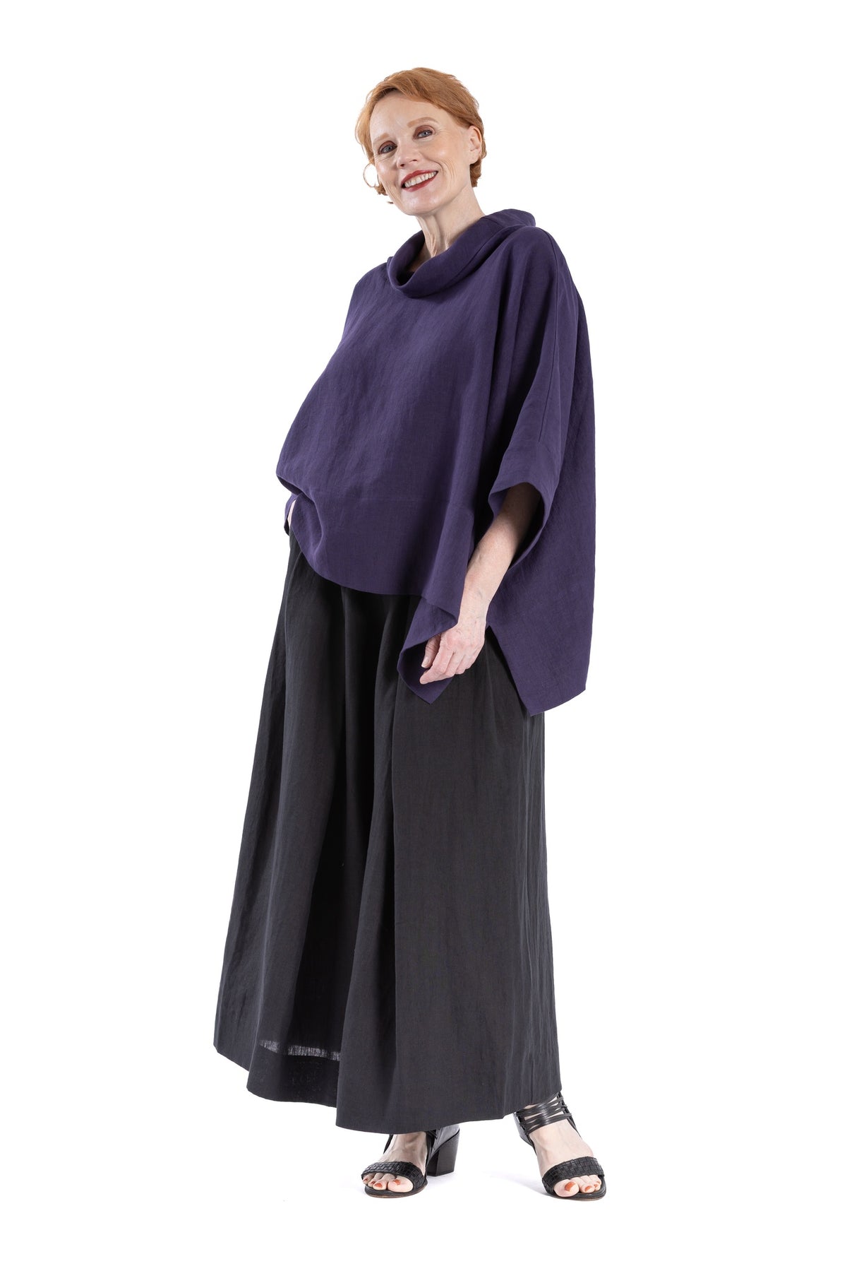 ELMA ROLL-NECK TOP LA