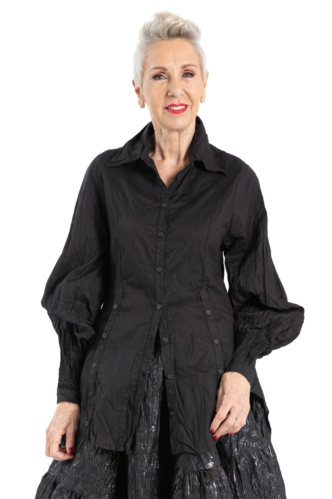 FLORENCE BELL-SLEEVE SHIRT CC
