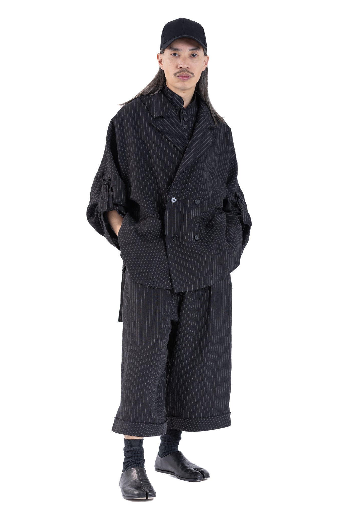 GRAIN LINE RAW PANT GR
