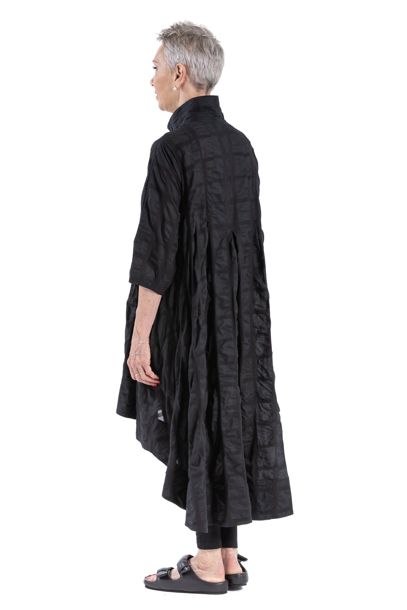 GRIDEX PLEAT SHIRT SG