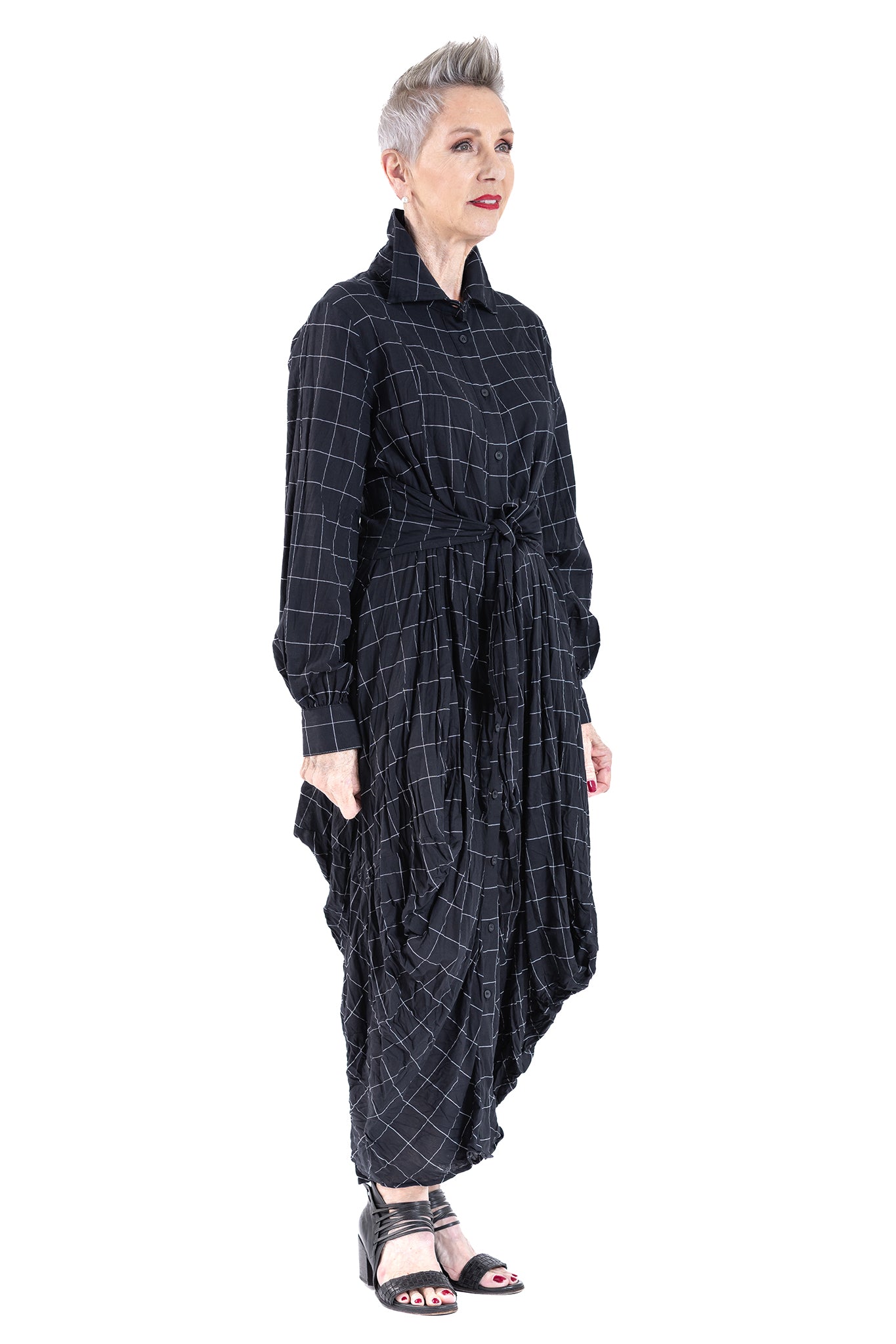 GRID TIE DRESS GC
