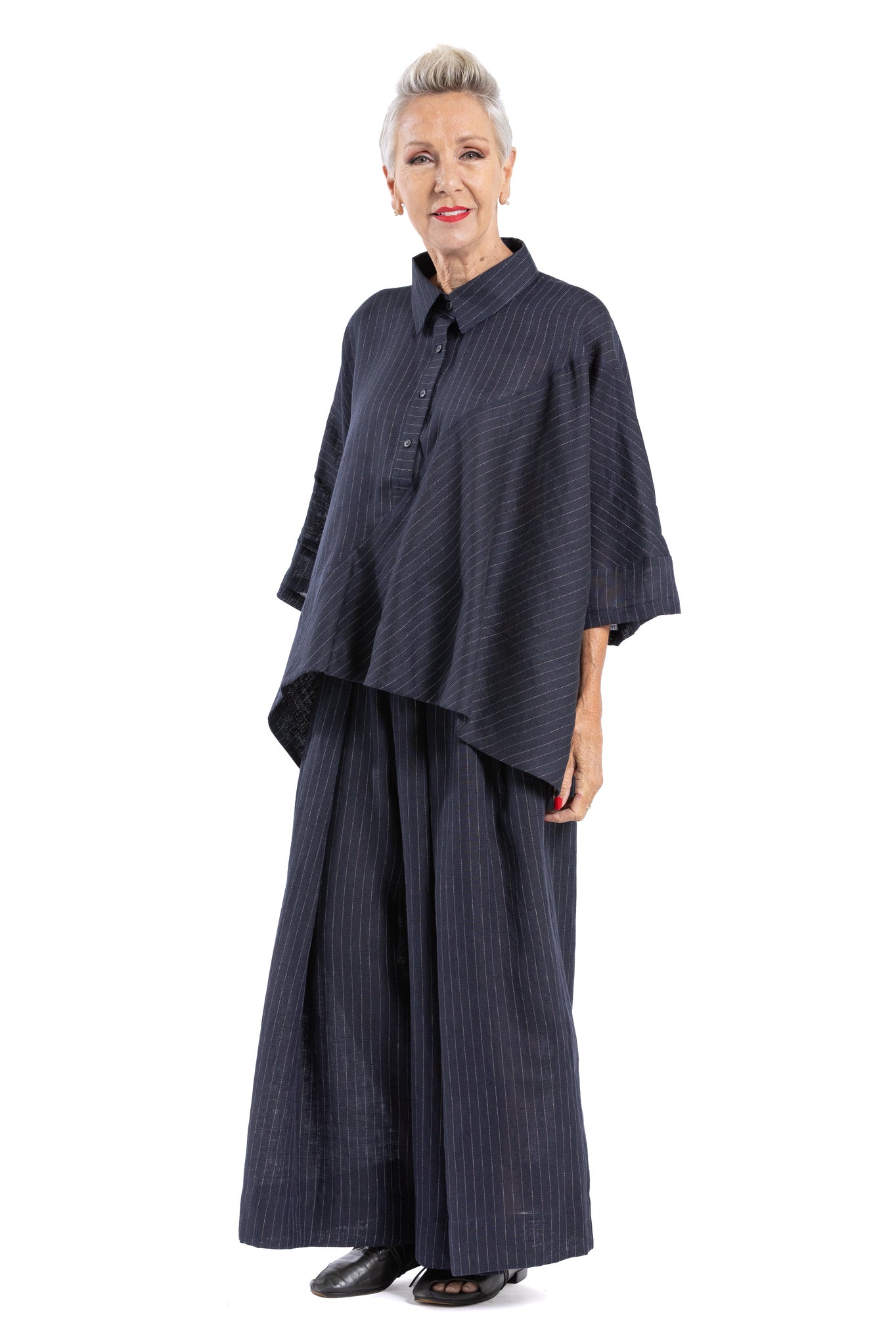 MIDNIGHT TIDE BLOCK SHIRT MT