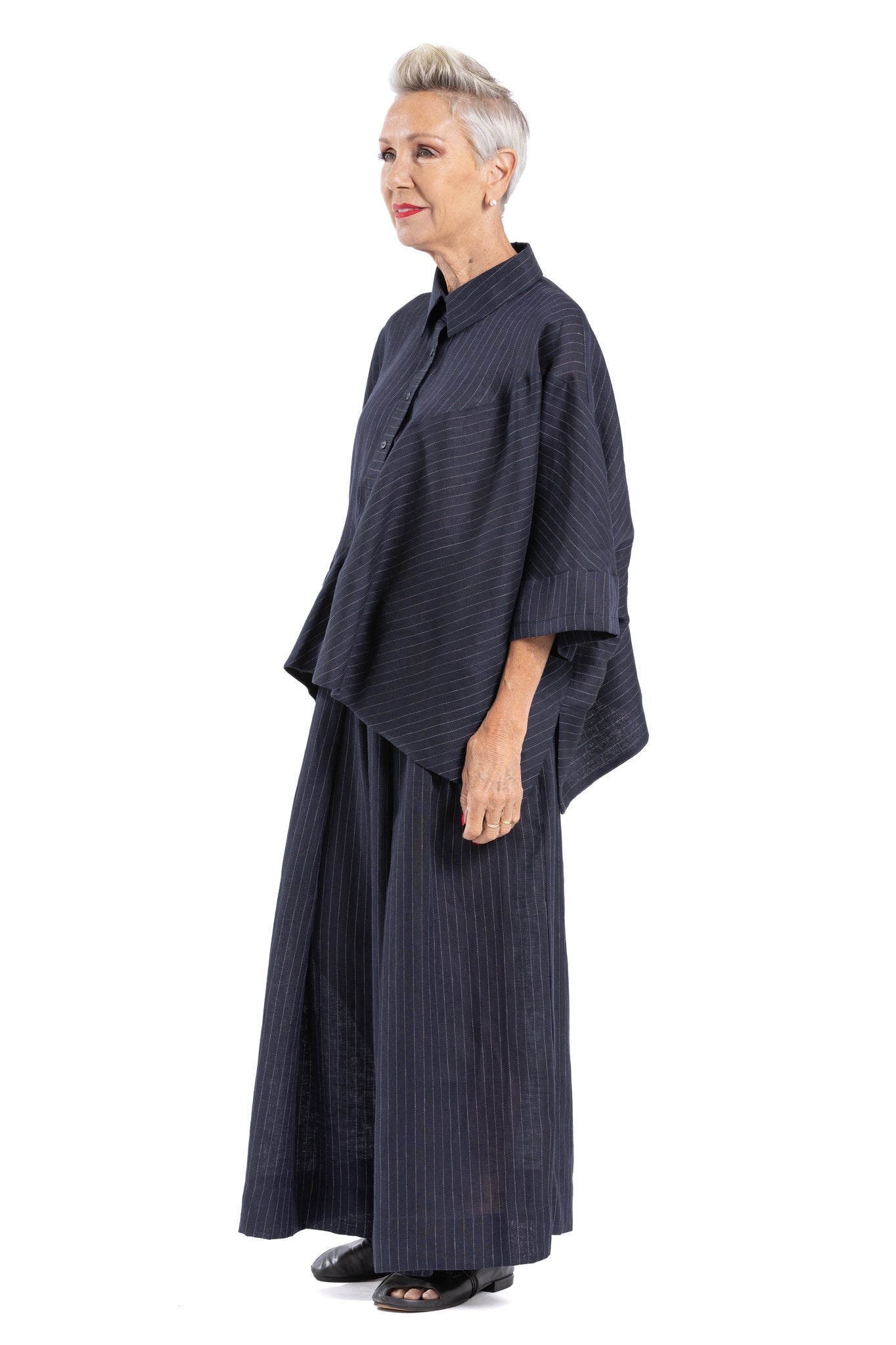 MIDNIGHT TIDE BLOCK SHIRT MT
