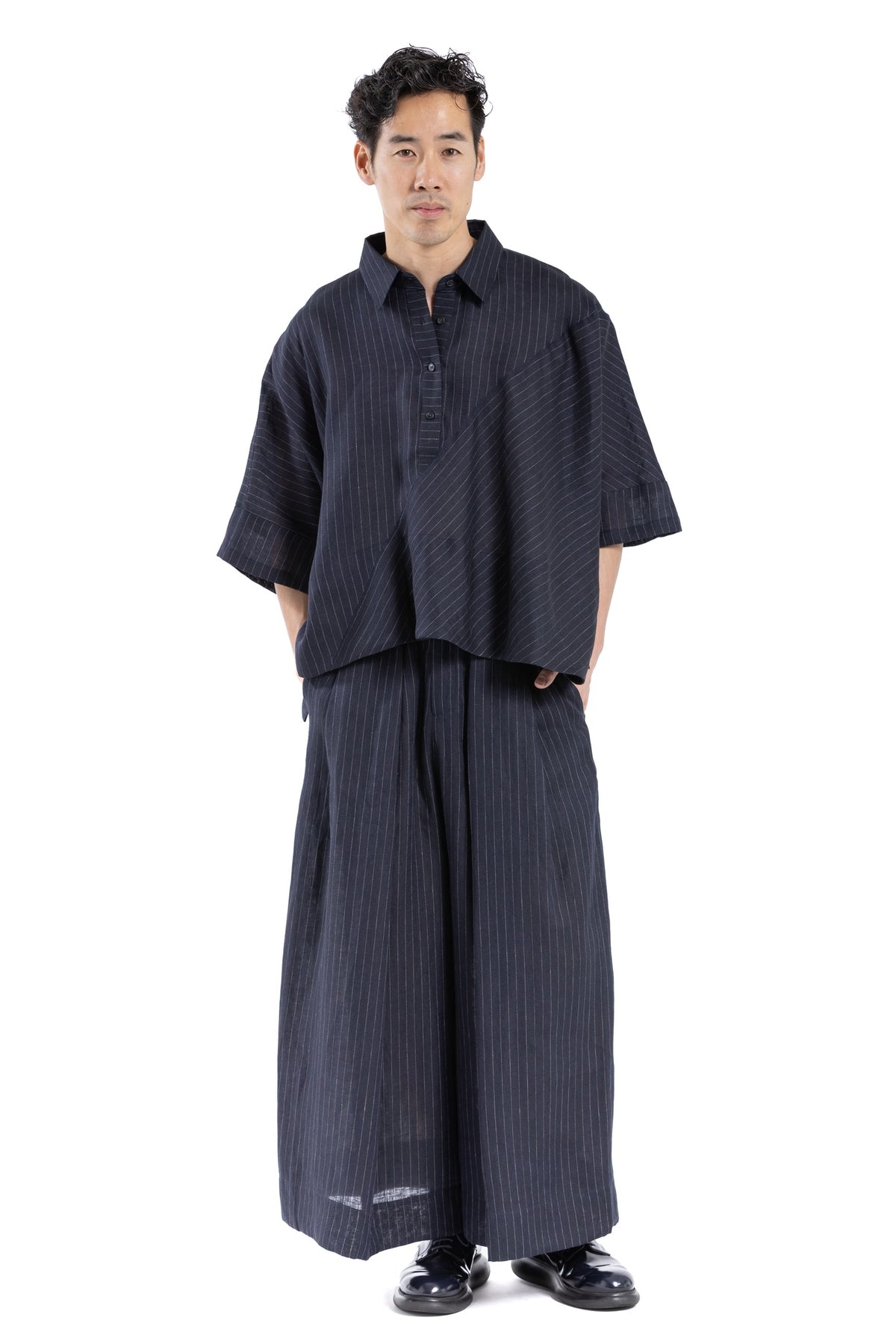 MIDNIGHT TIDE BLOCK SHIRT MT