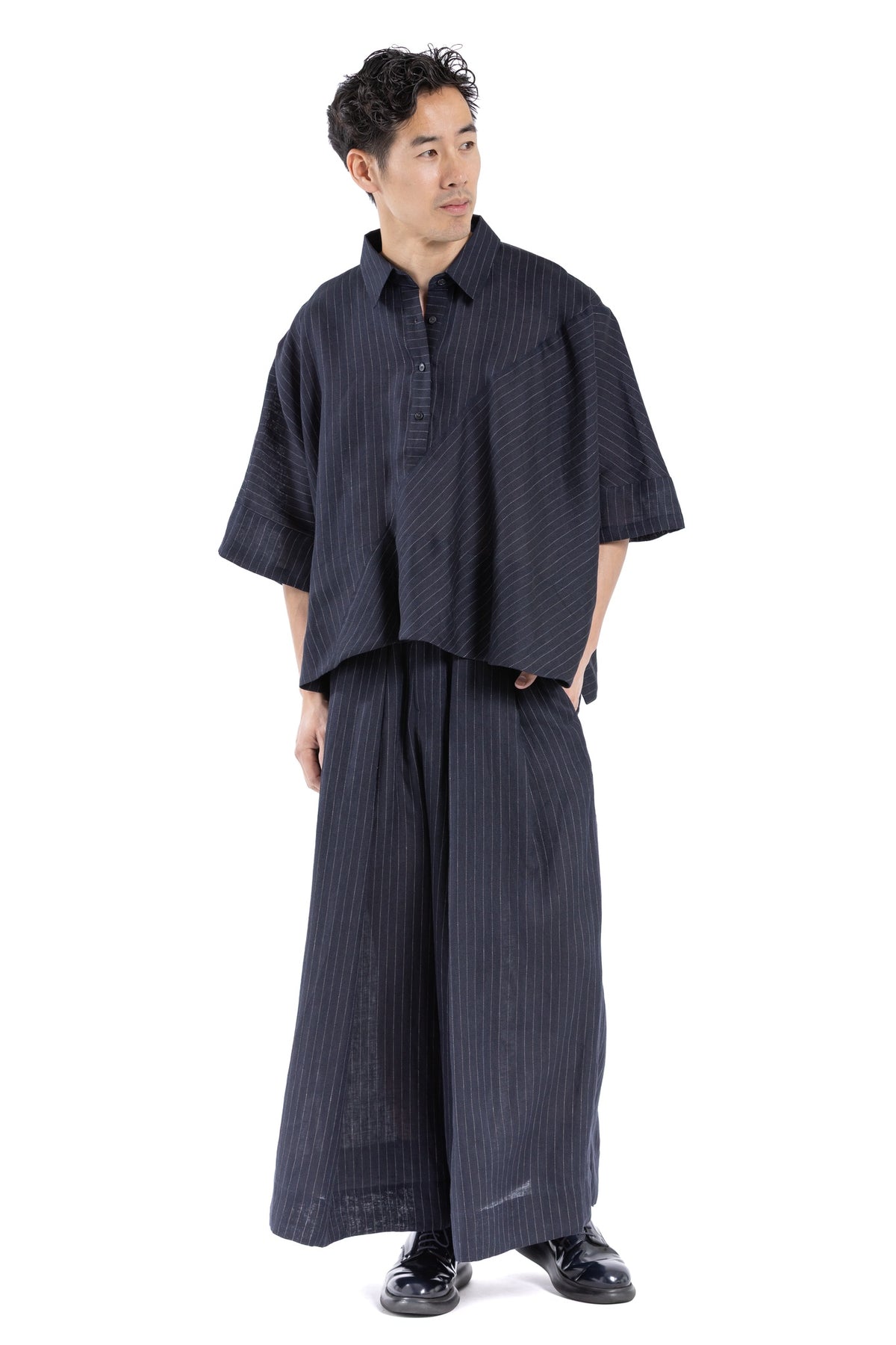 MIDNIGHT TIDE BLOCK SHIRT MT