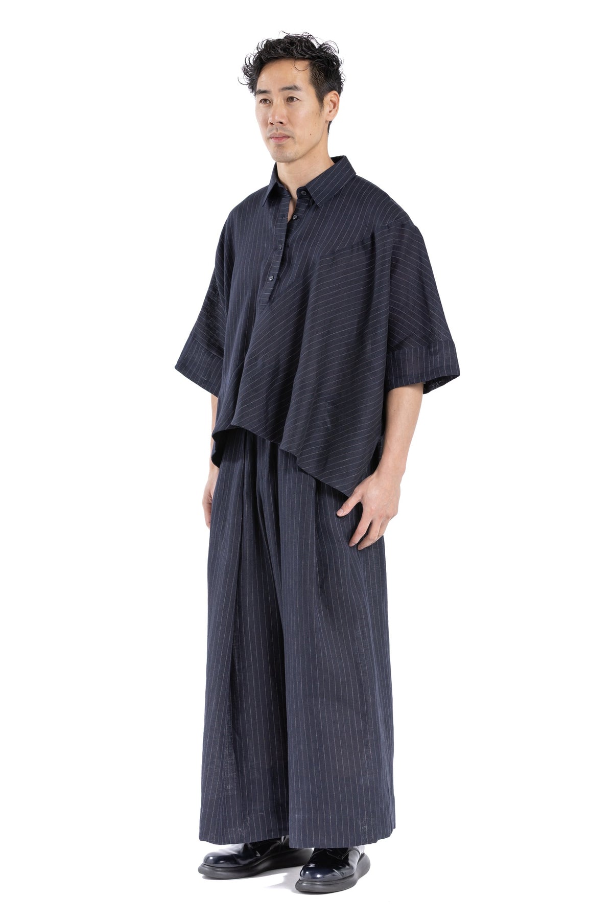 MIDNIGHT TIDE BLOCK SHIRT MT