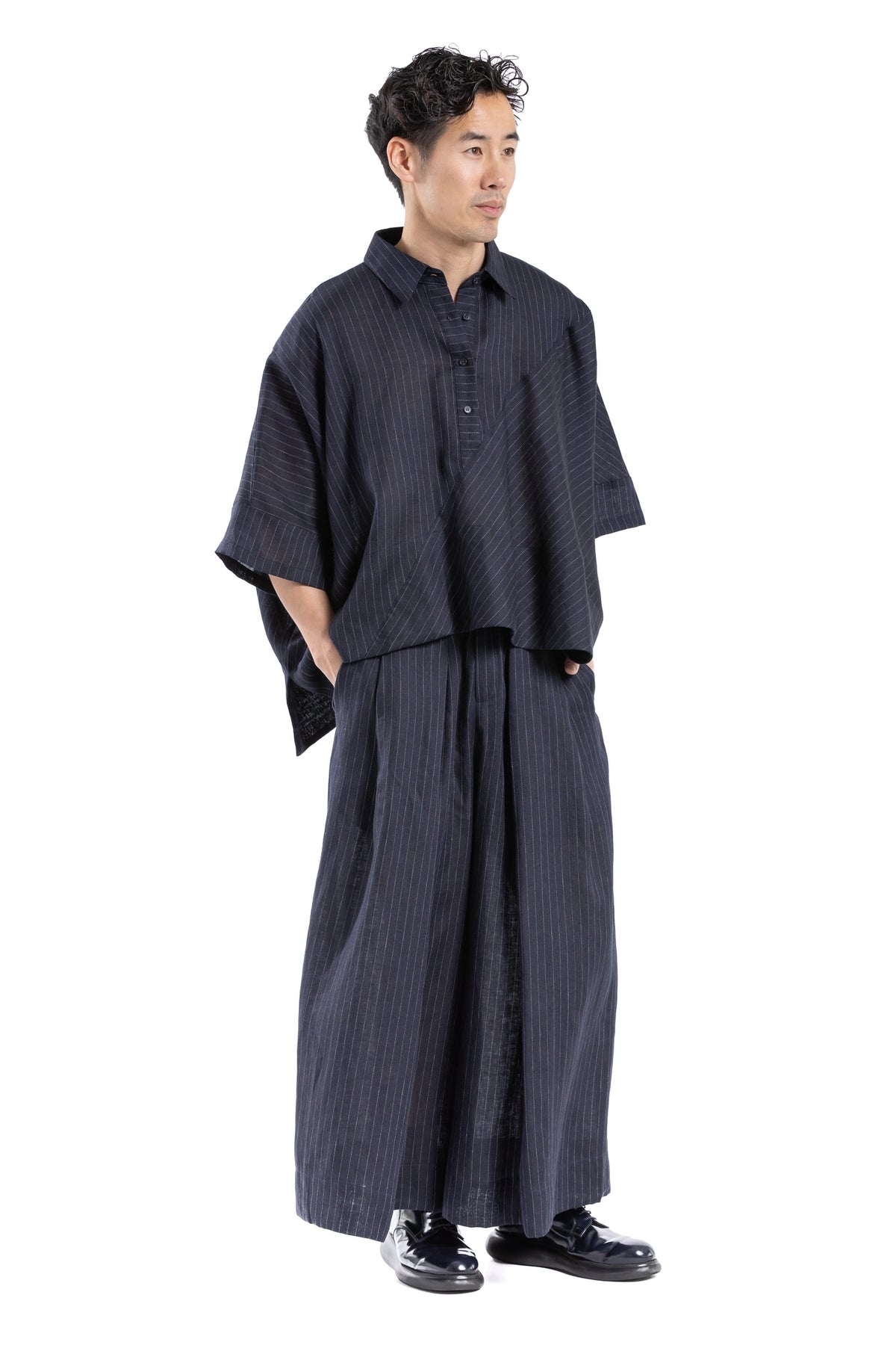 MIDNIGHT TIDE BLOCK SHIRT MT