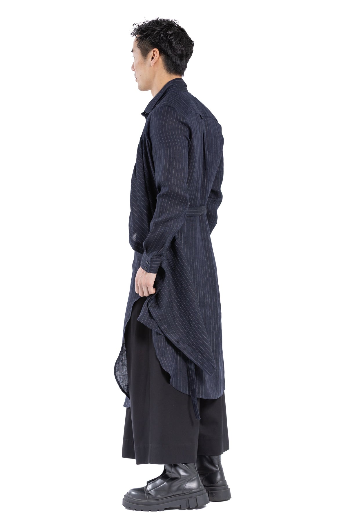 MIDNIGHT TIDE DRAPE SHIRT MT
