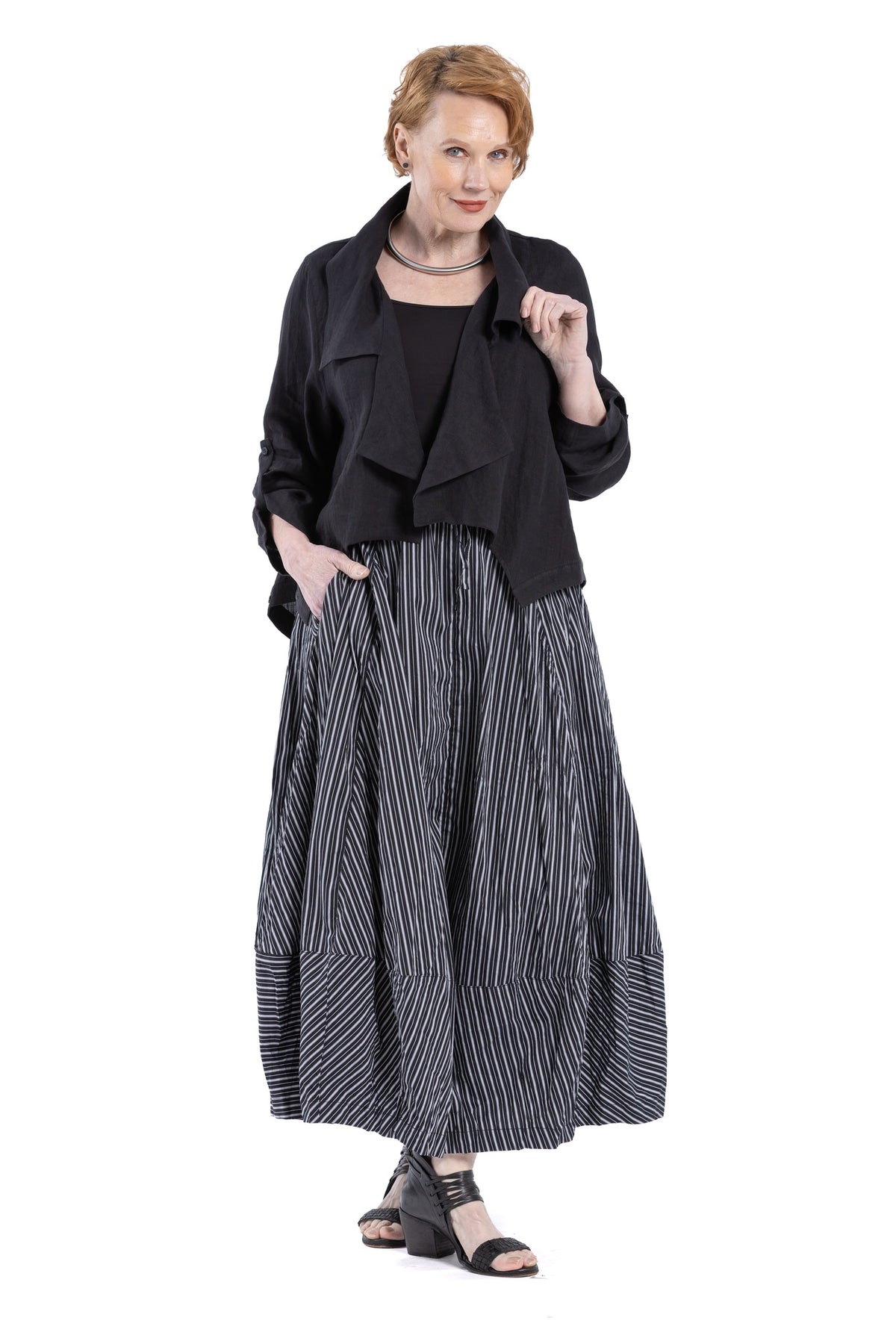 NAMISEN DRAPE JACKET CL