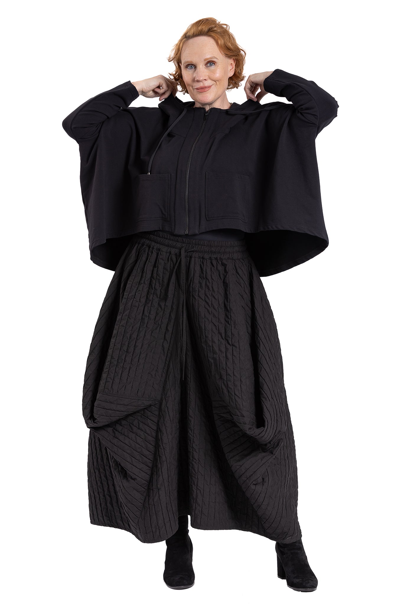 YAKISUGI DRAPE SKIRT YA