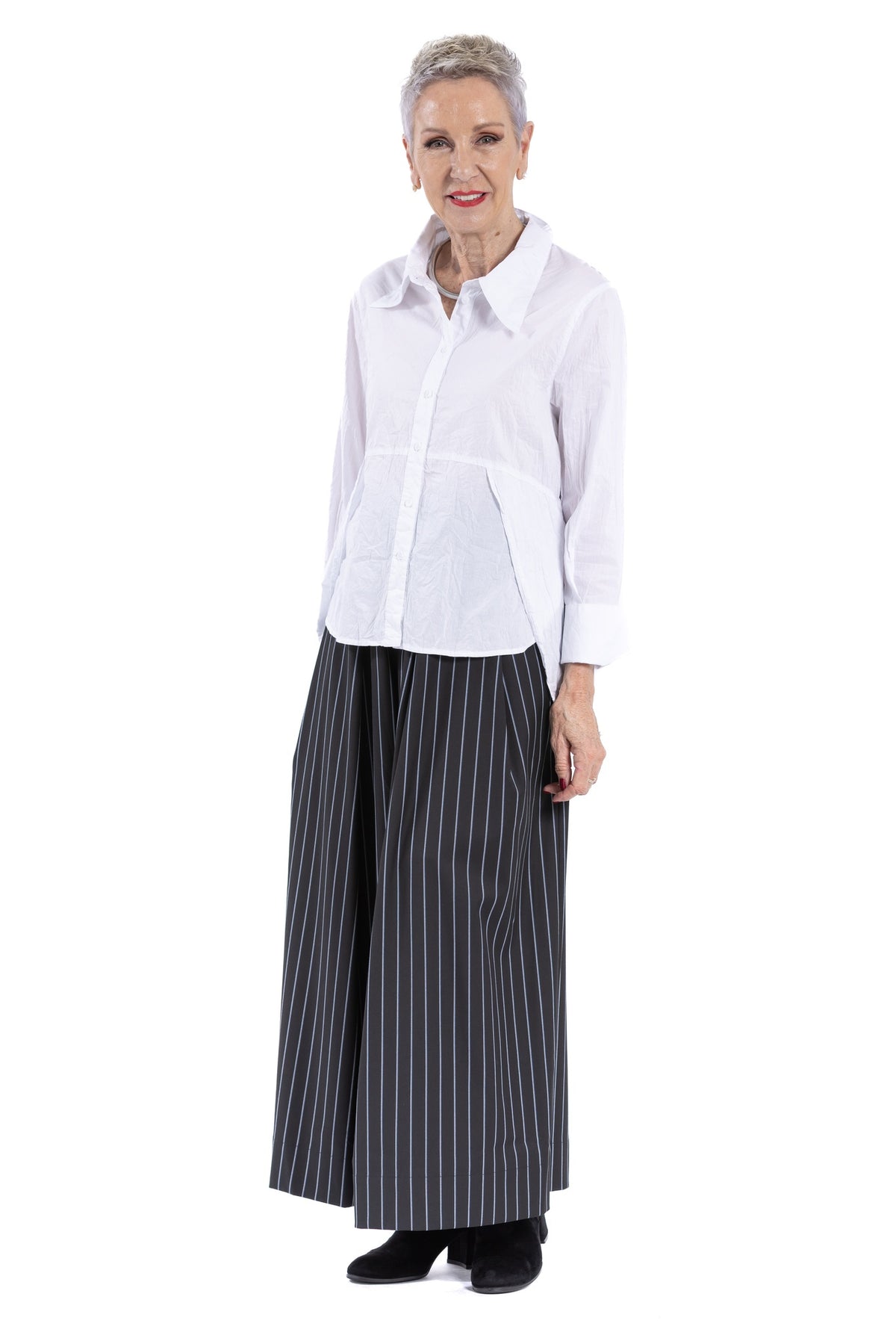 BECKETT PLEAT PANT BK