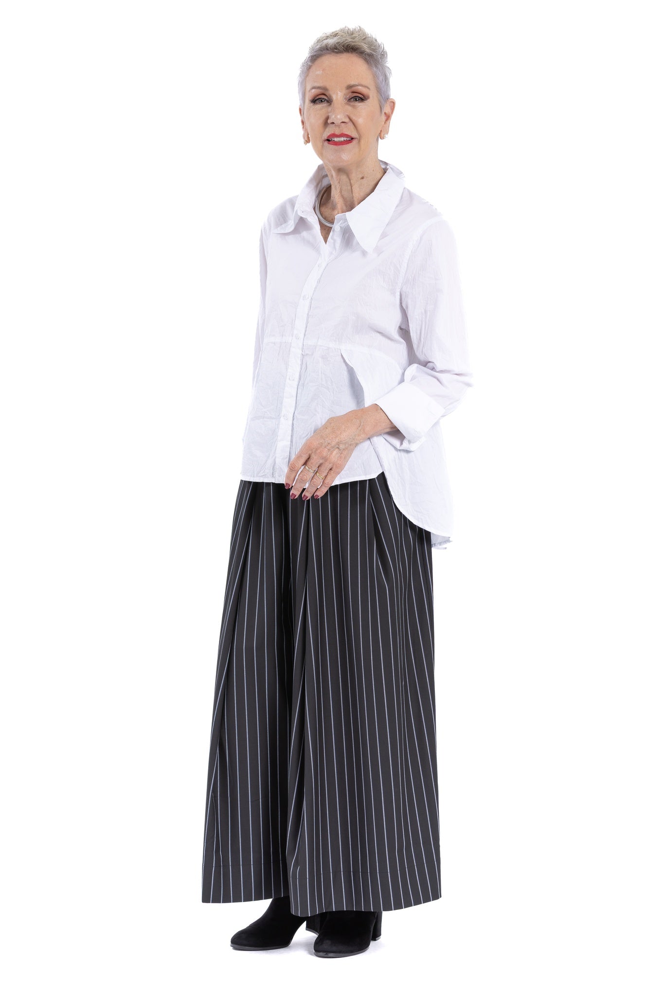 BECKETT PLEAT PANT BK