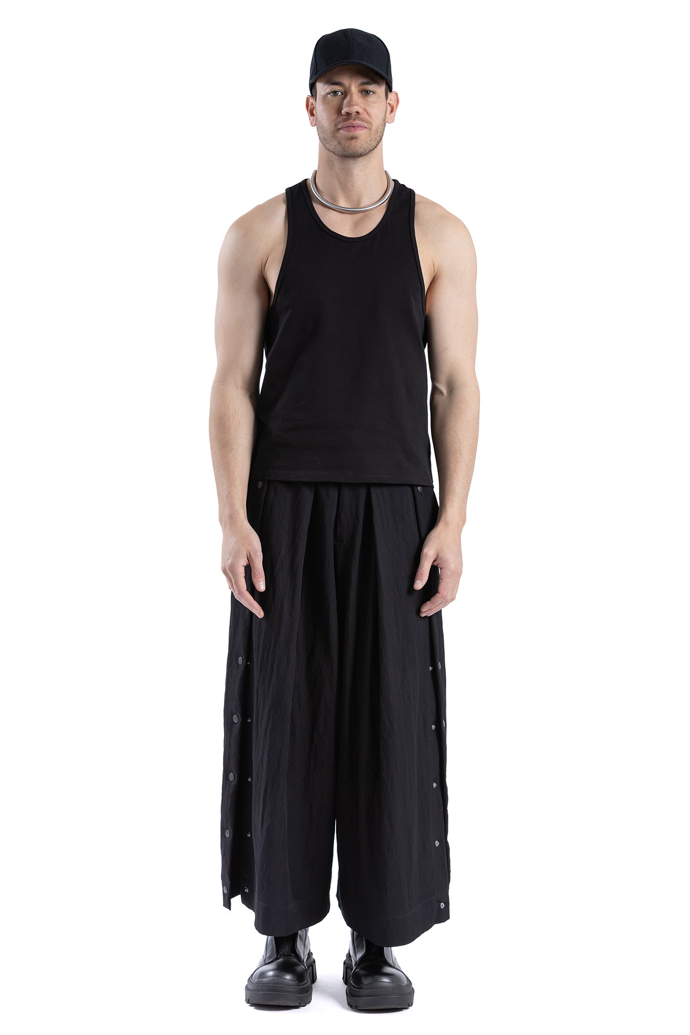 PRESS STUD PANTS NV