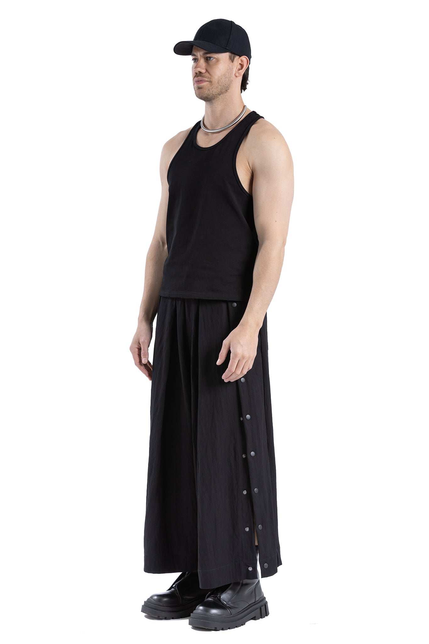 PRESS STUD PANTS NV