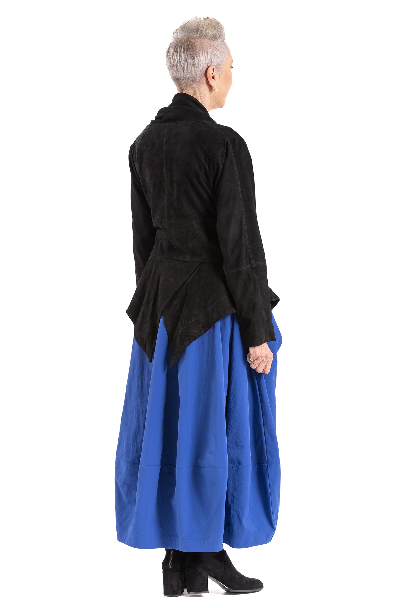 SUEDE TIE JACKET SU