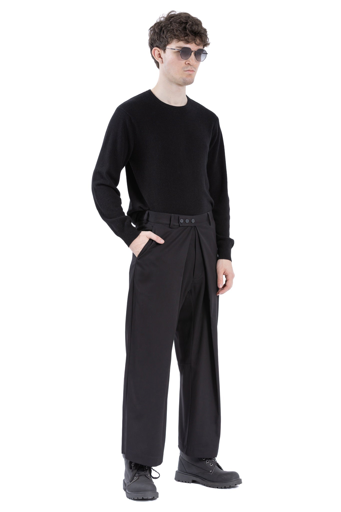 TRIO BUTTON PANT WO