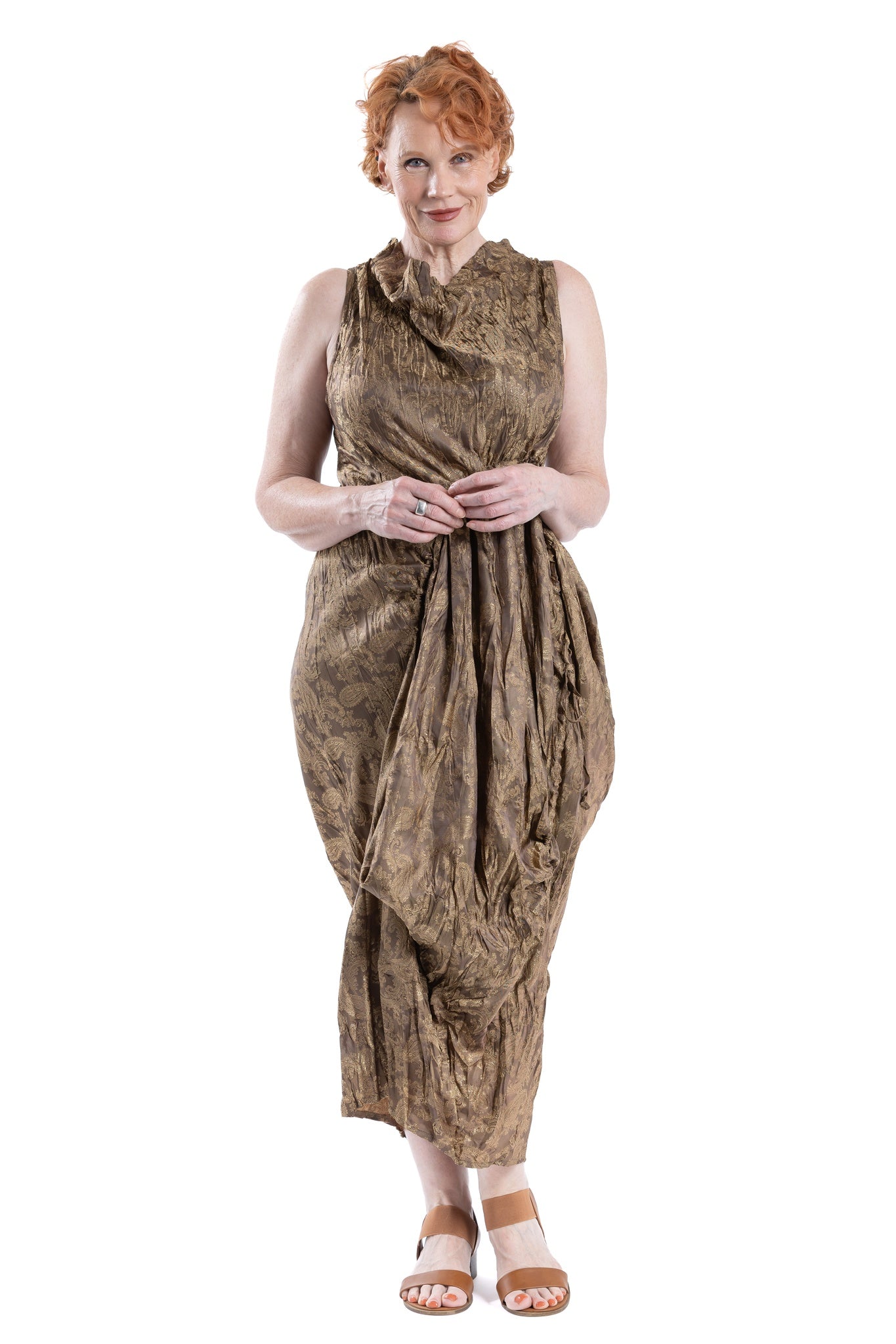 PAISLEY TIE DRESS PC