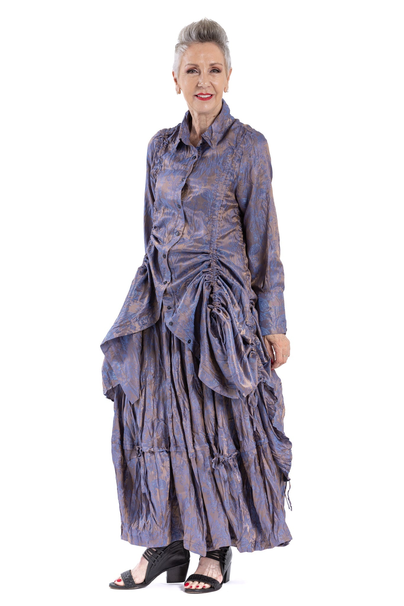 PAISLEY TIE TUCK SHIRT PC