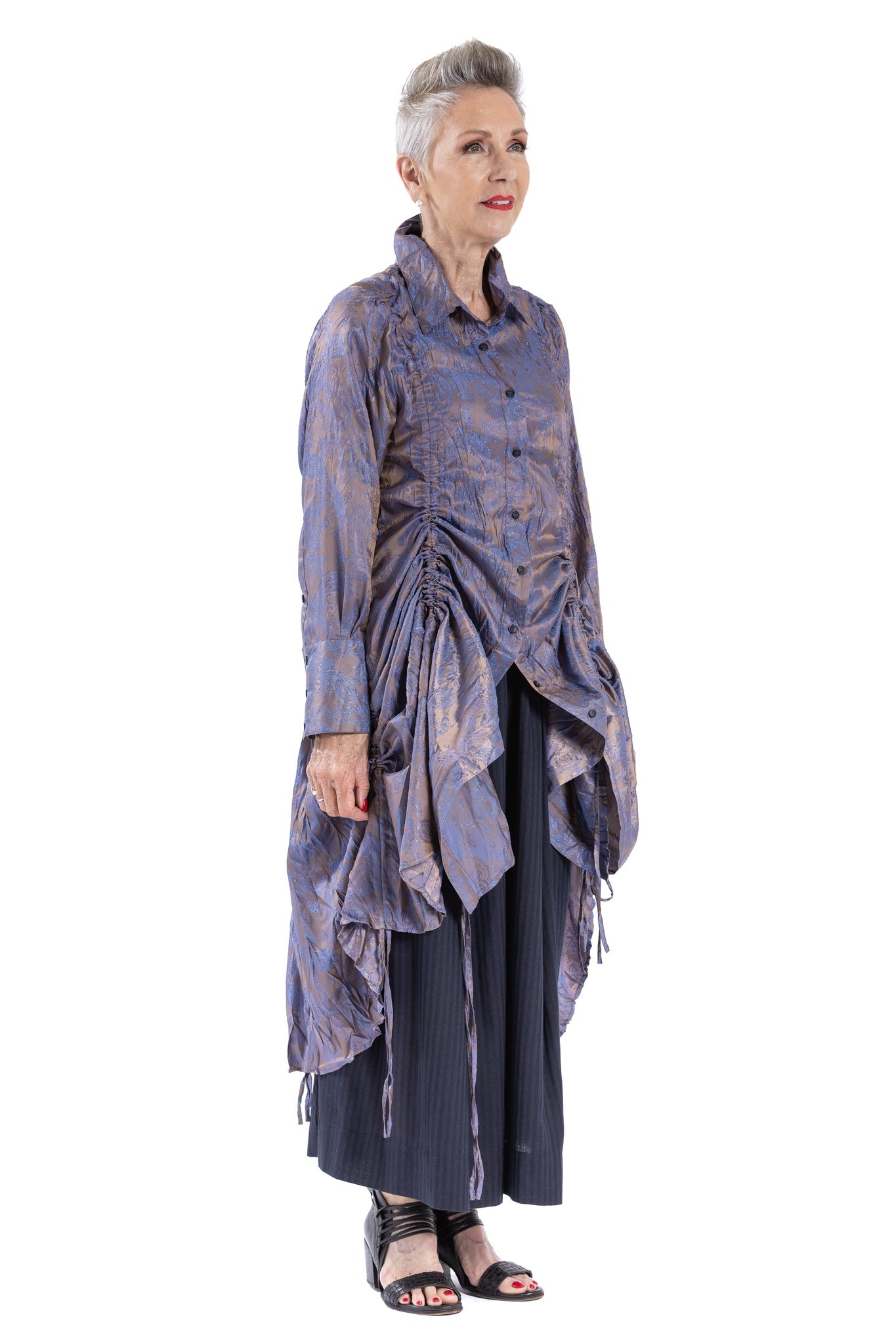 PAISLEY TIE TUCK SHIRT PC