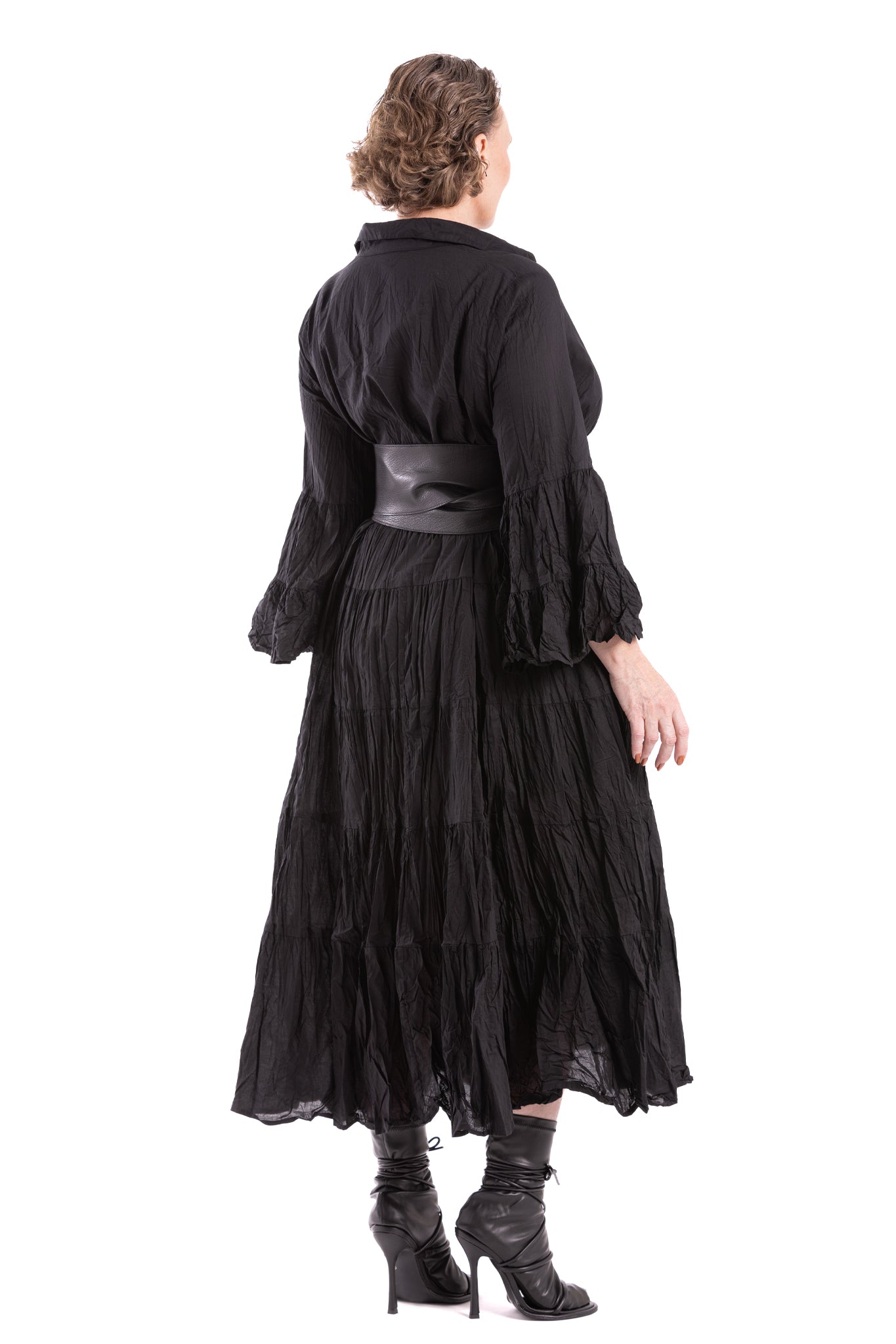 ARIAN RUFFLE DRESS CC
