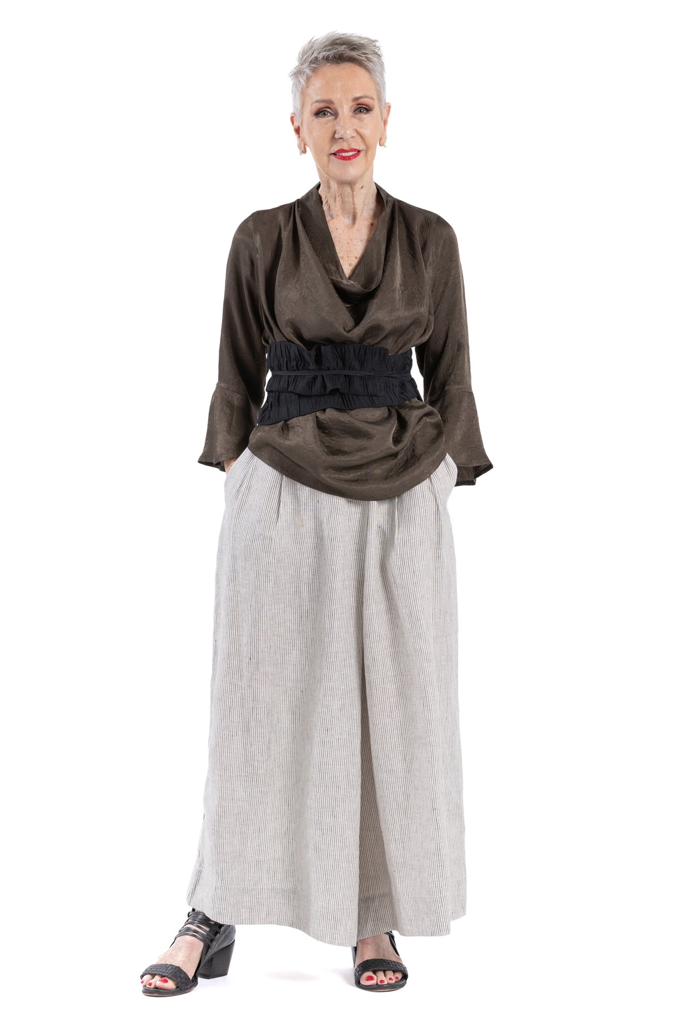 AIRA COWL-NECK TOP AR