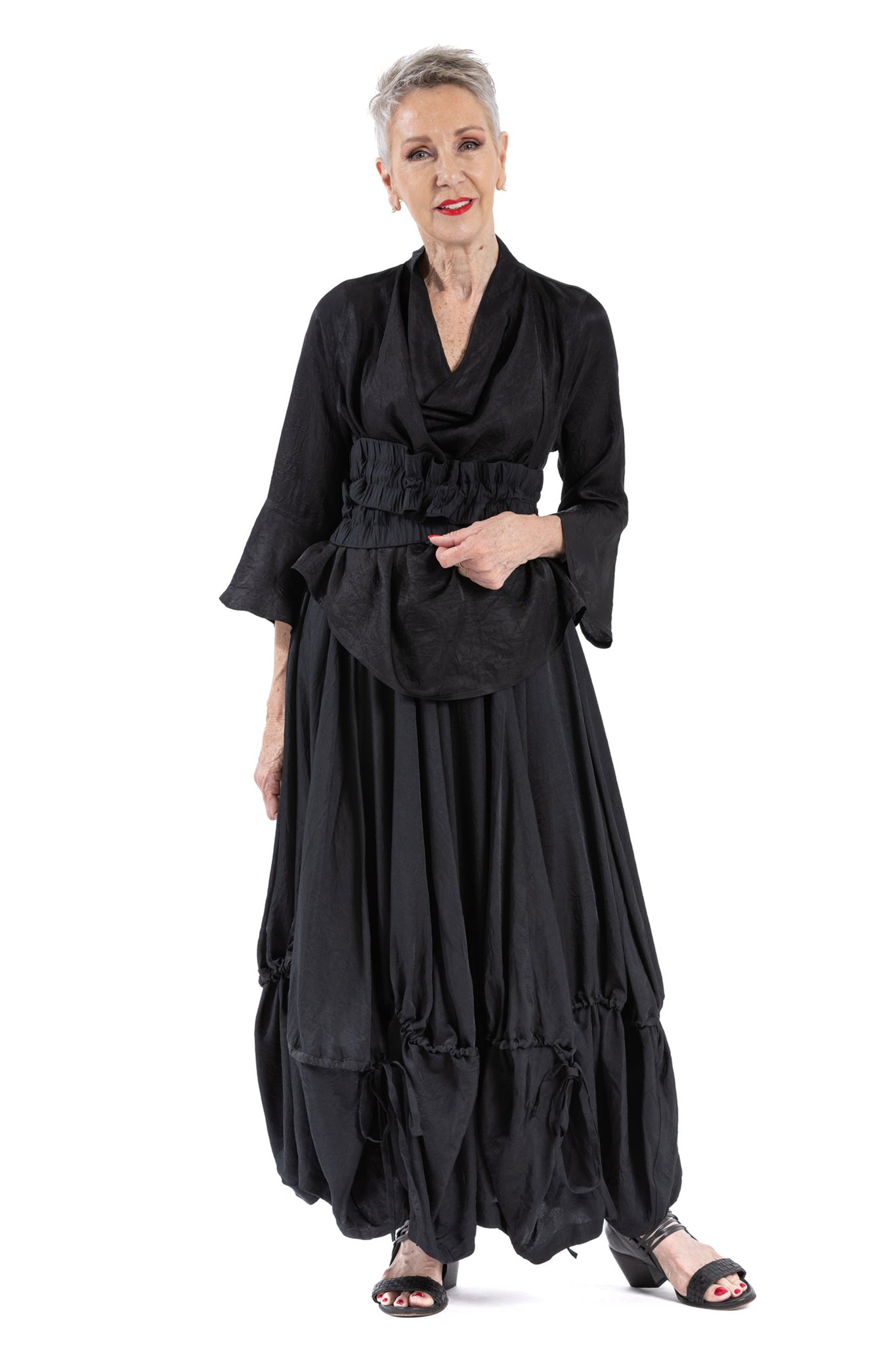 AIRA COWL-NECK TOP AR