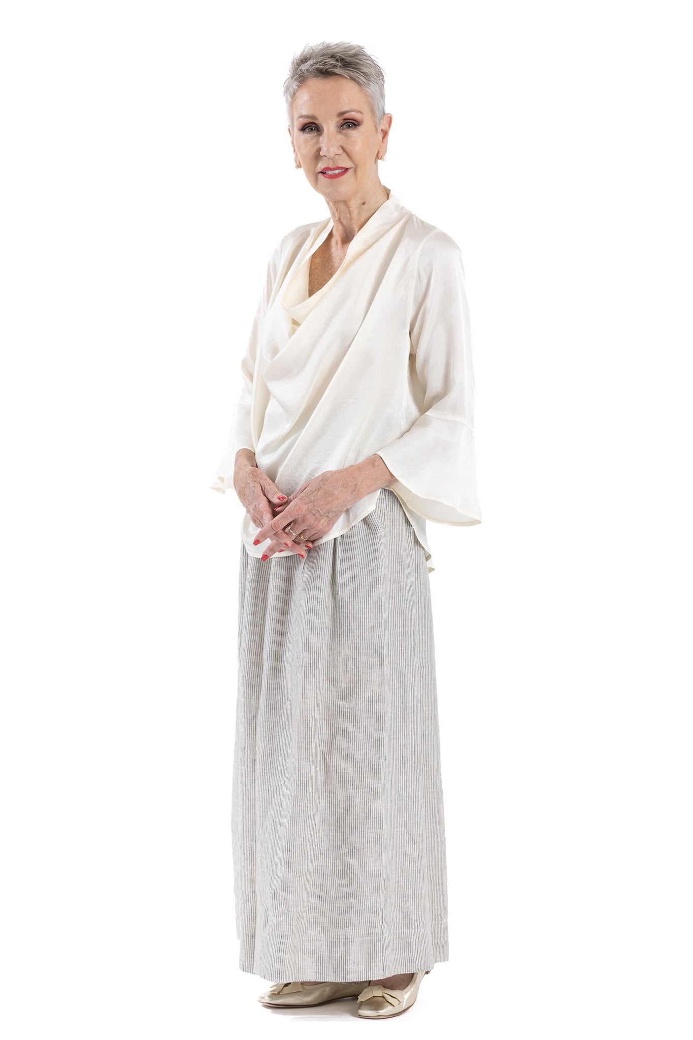 AIRA COWL-NECK TOP AR