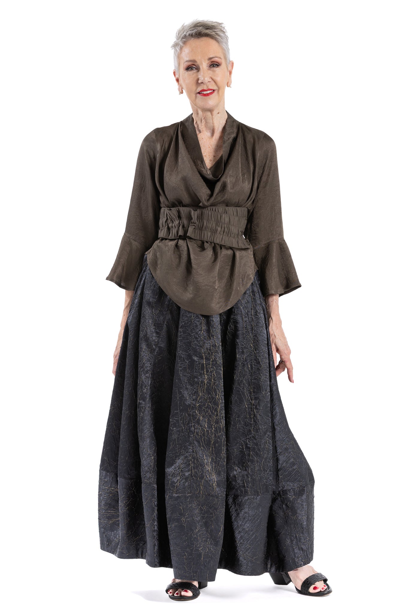 AIRA COWL-NECK TOP AR