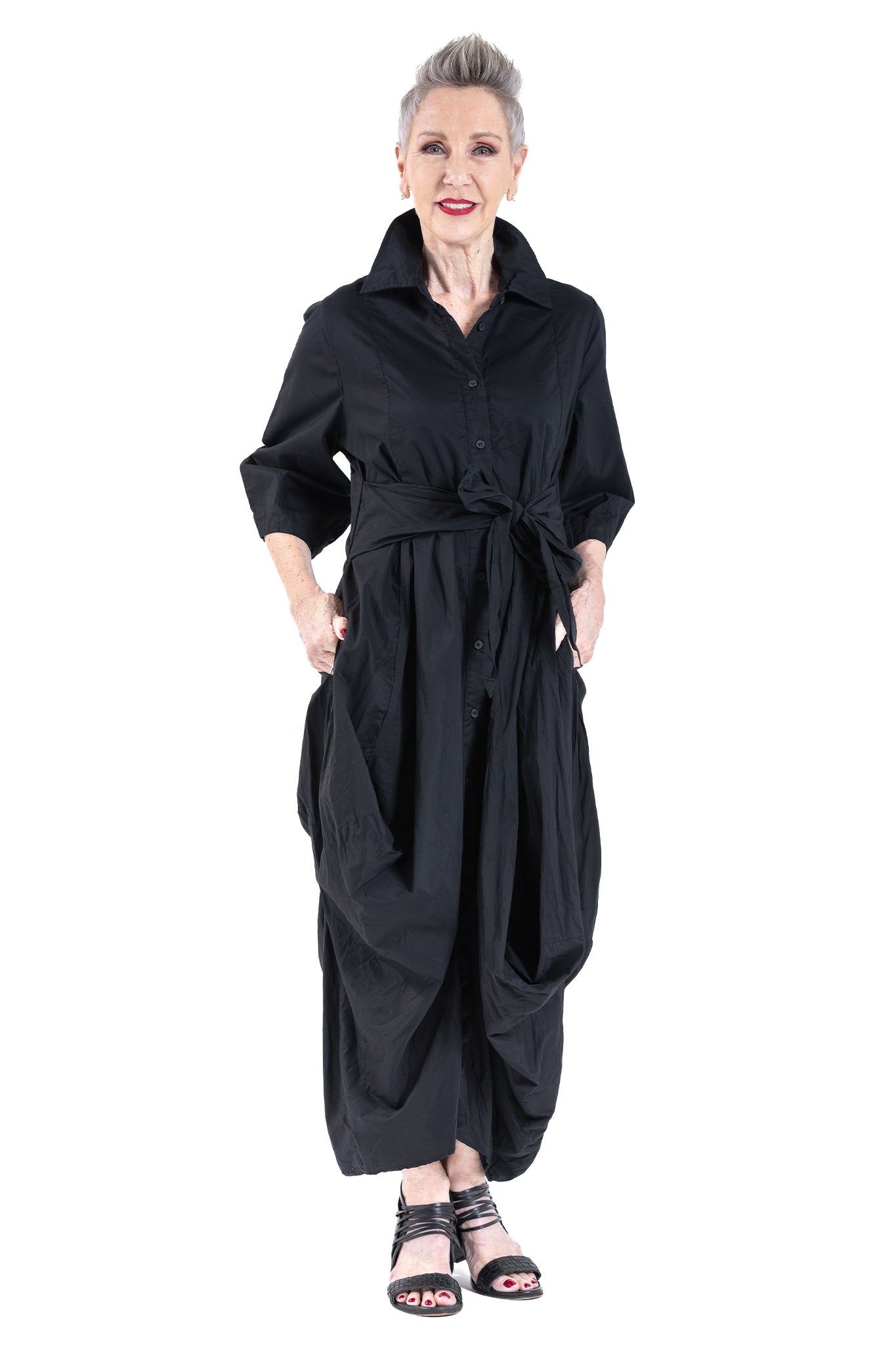 ALMA TIE DRESS NC