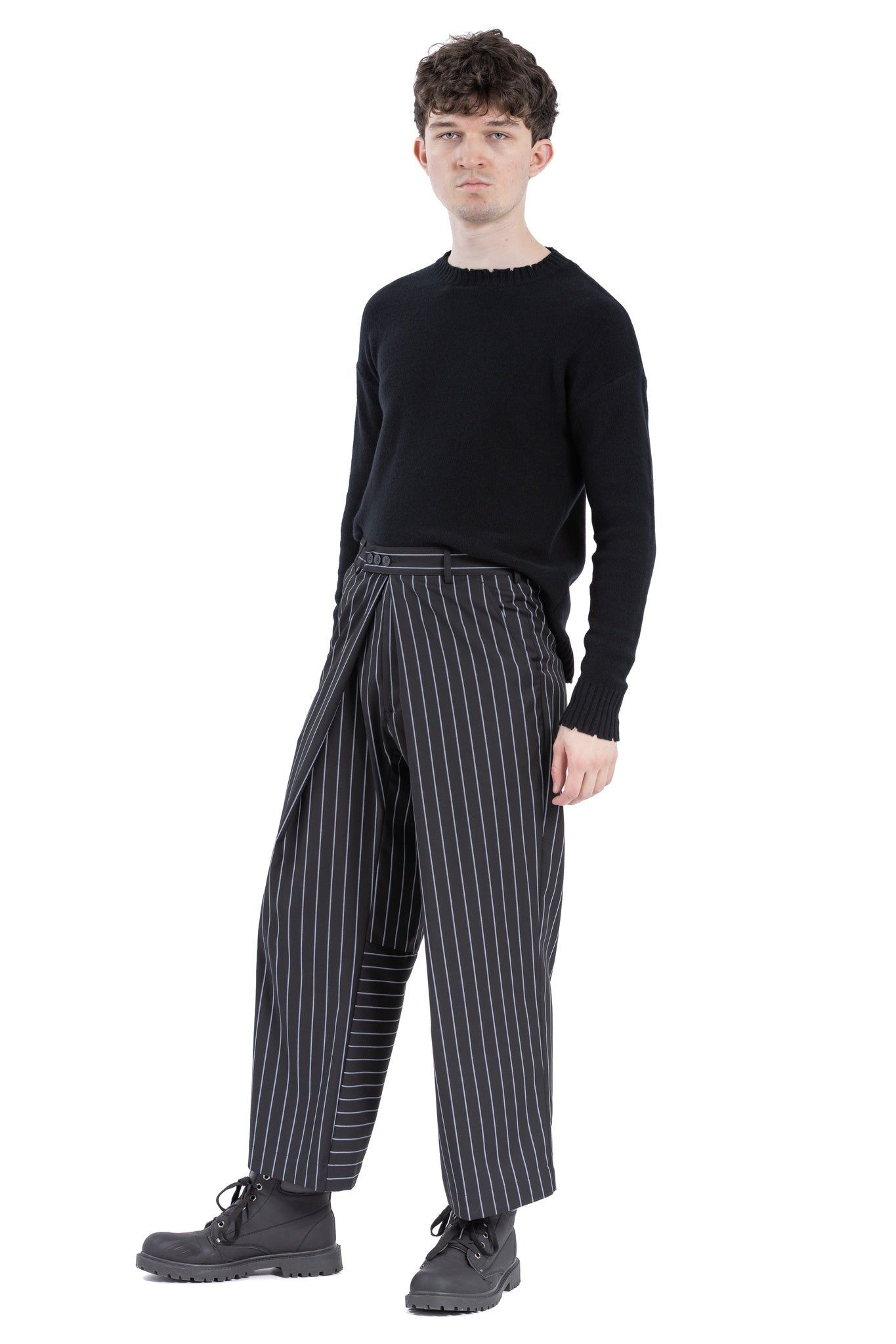 BECKETT BUTTON PANT BK