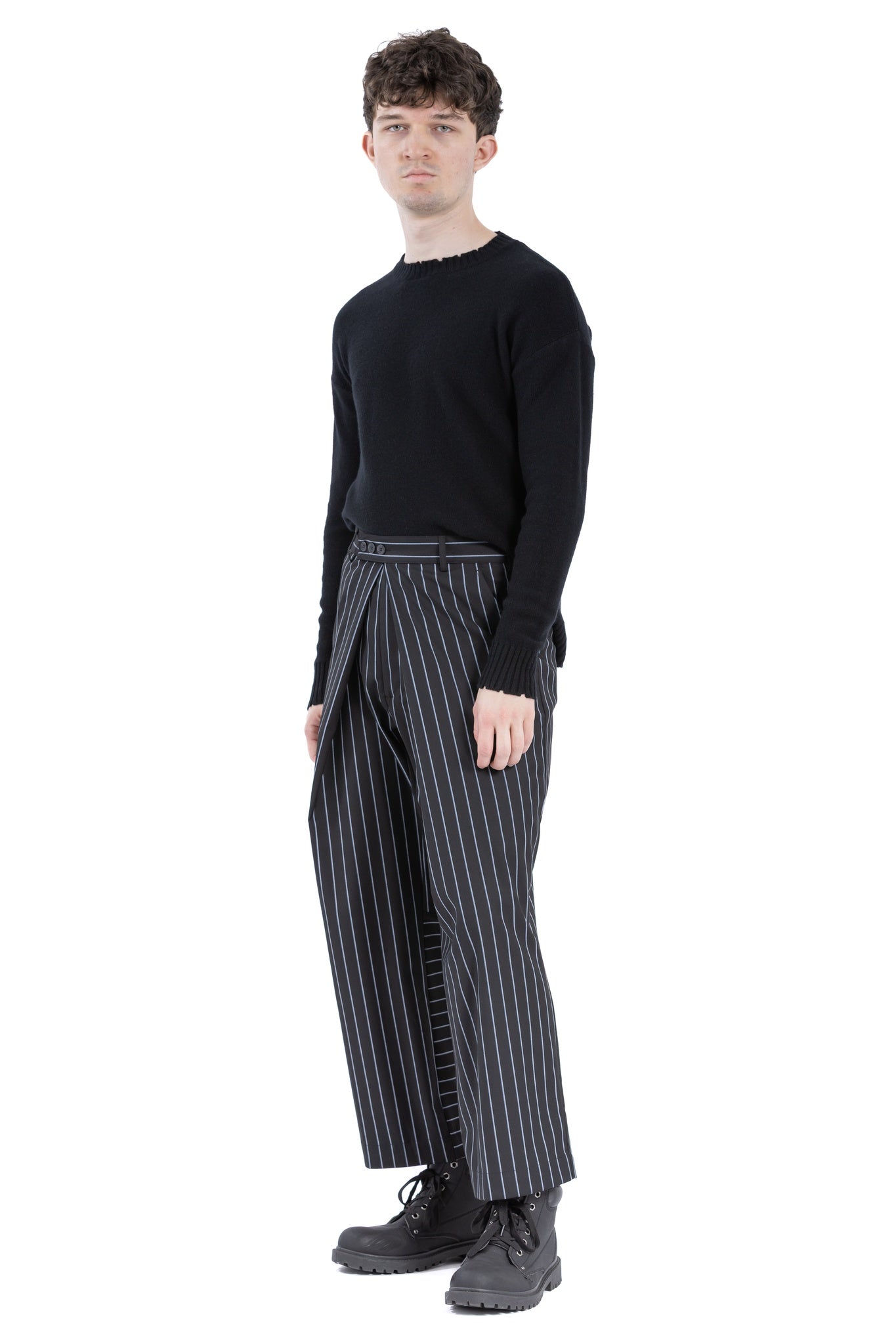 BECKETT BUTTON PANT BK