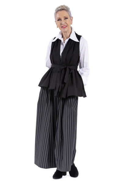 FRACTA DRAPE VEST WO