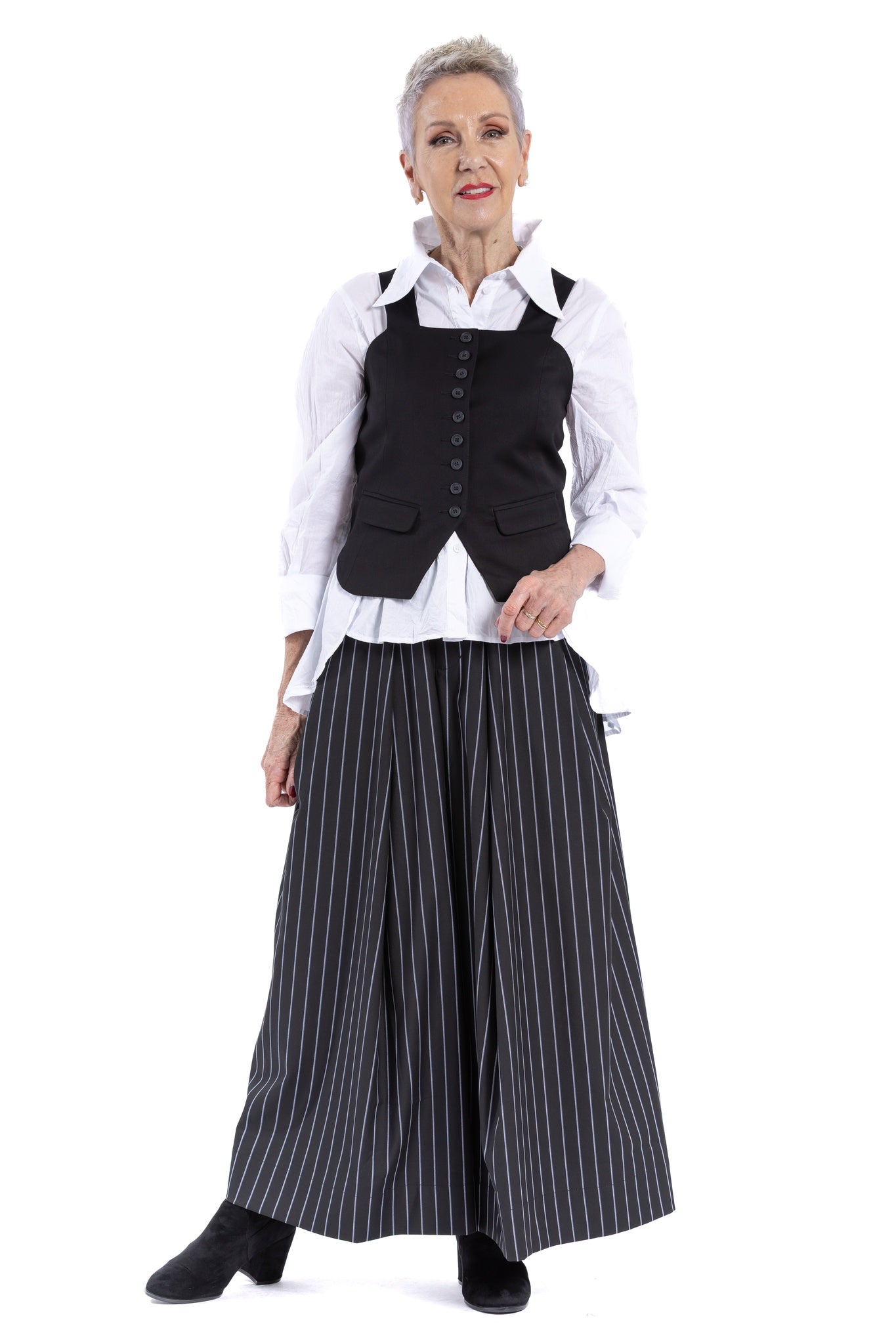 CUT-OUT VEST WO