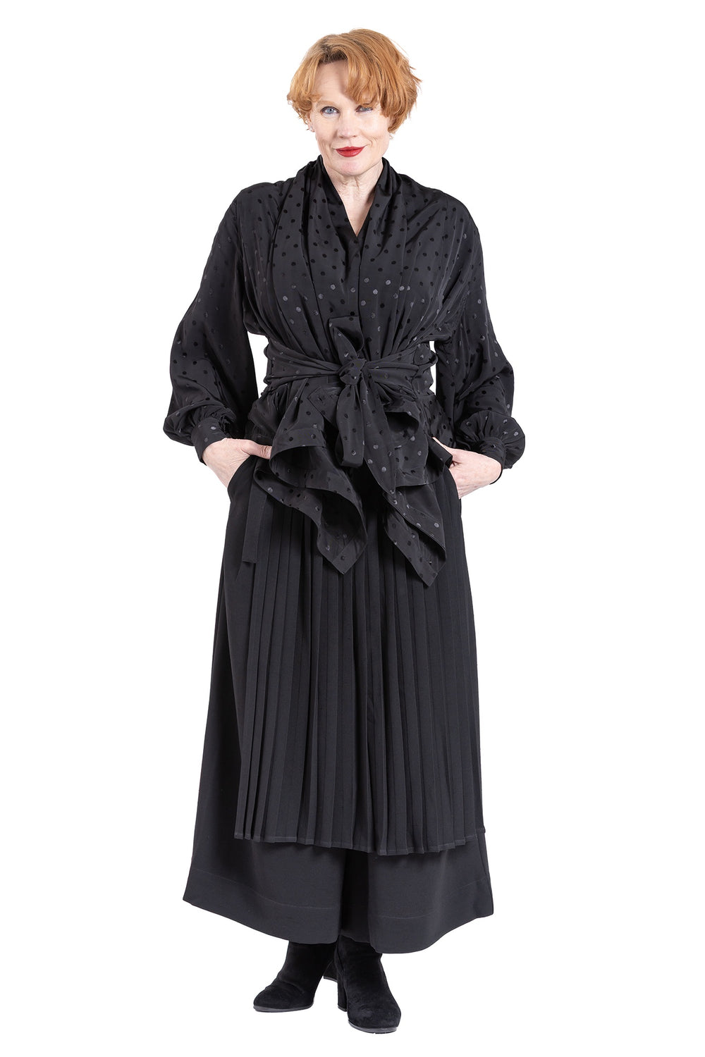 BLACKOUT TIE SHIRT BO