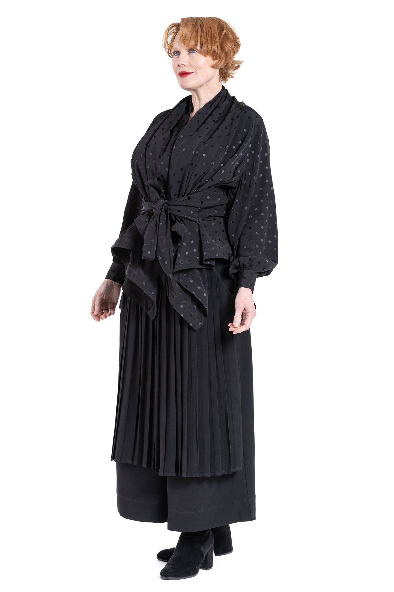 APRON PLEAT PANT SC