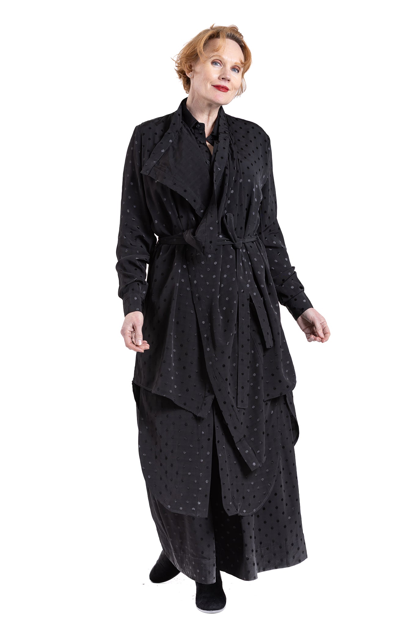 BLACKOUT DRAPE SHIRT BO