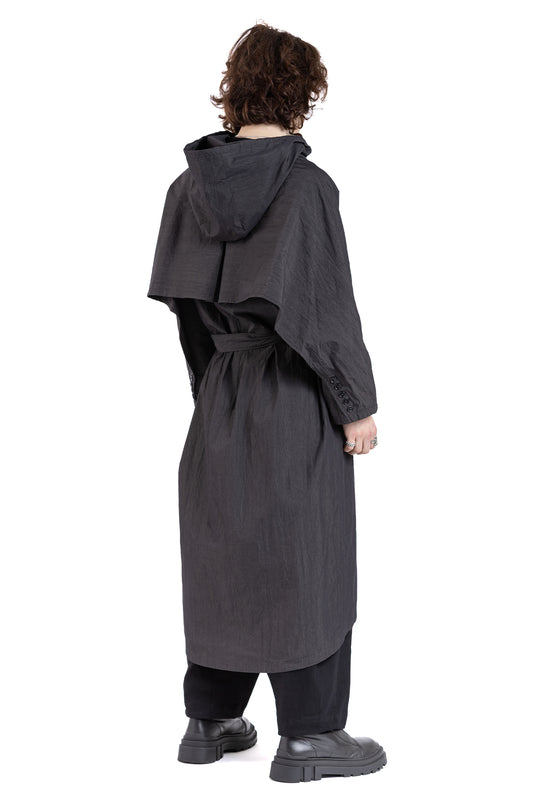 BOSCHMA HOODED COAT TP