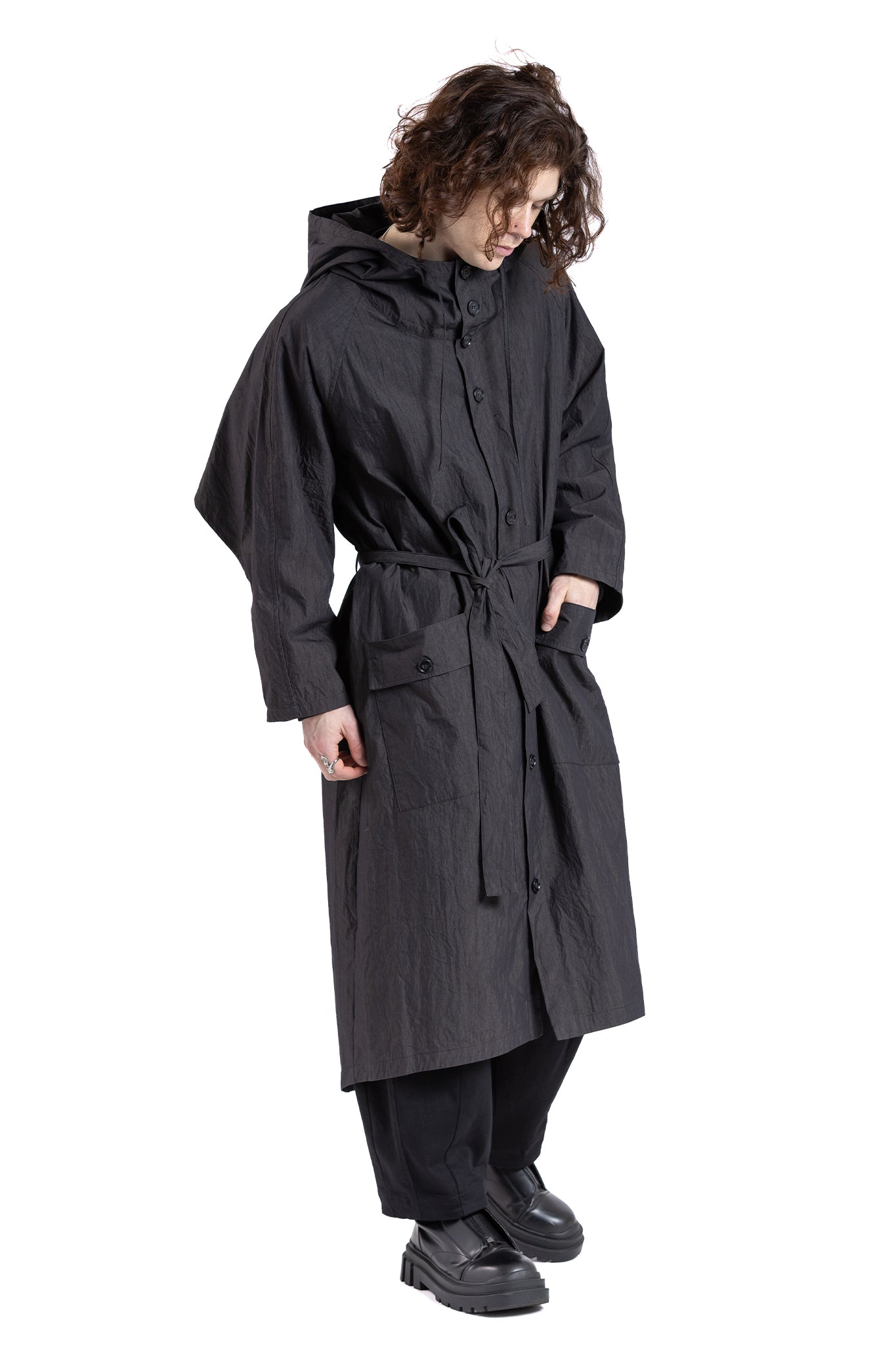 BOSCHMA HOODED COAT TP