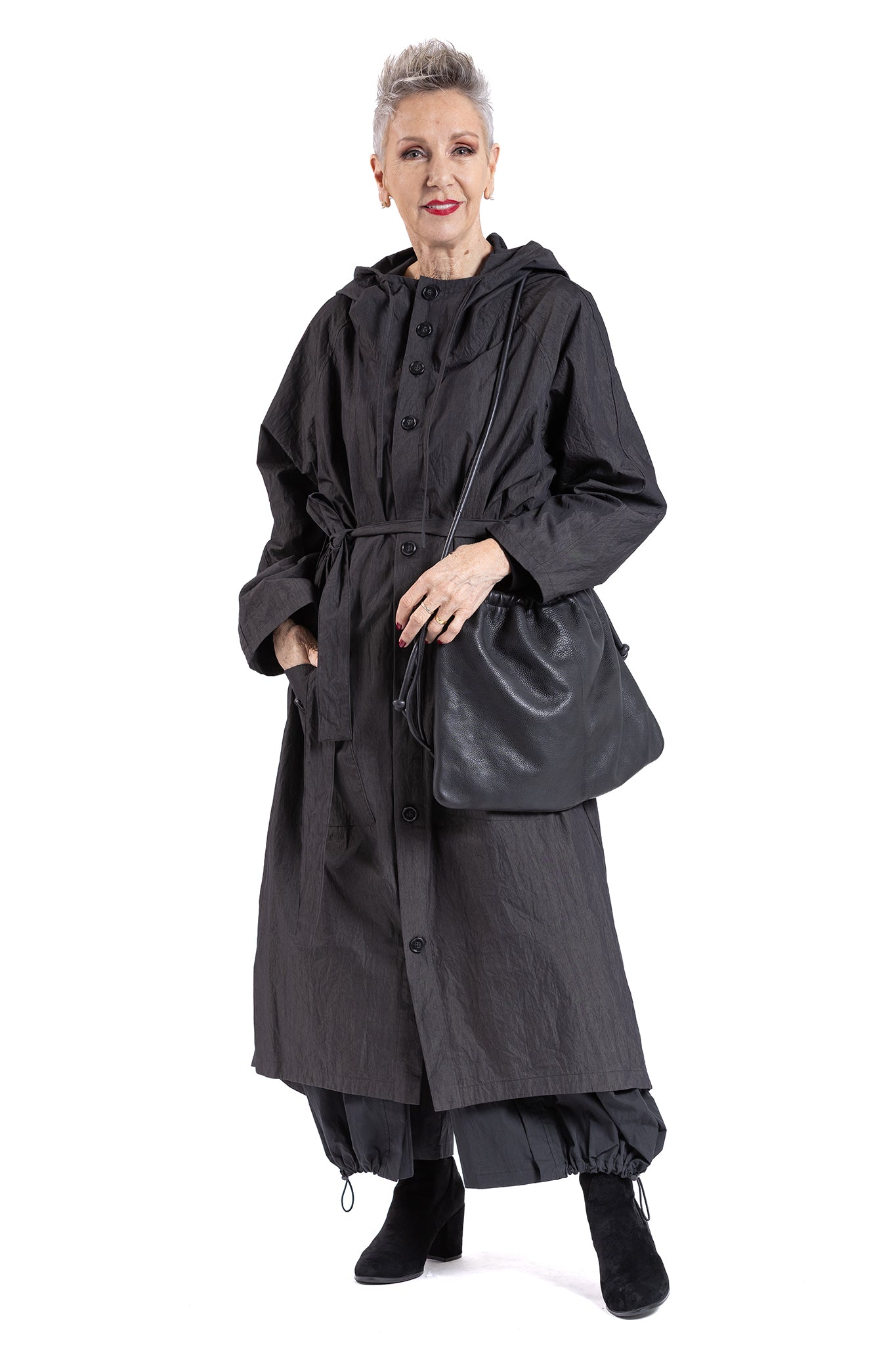 BOSCHMA HOODED COAT TP